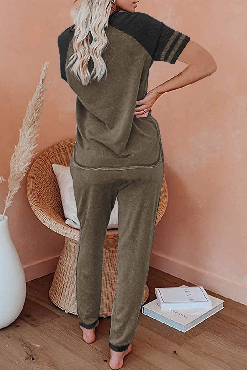Women's AUTOMET Lounge Set - 2 Piece Jogger Outfit for Home & Travel