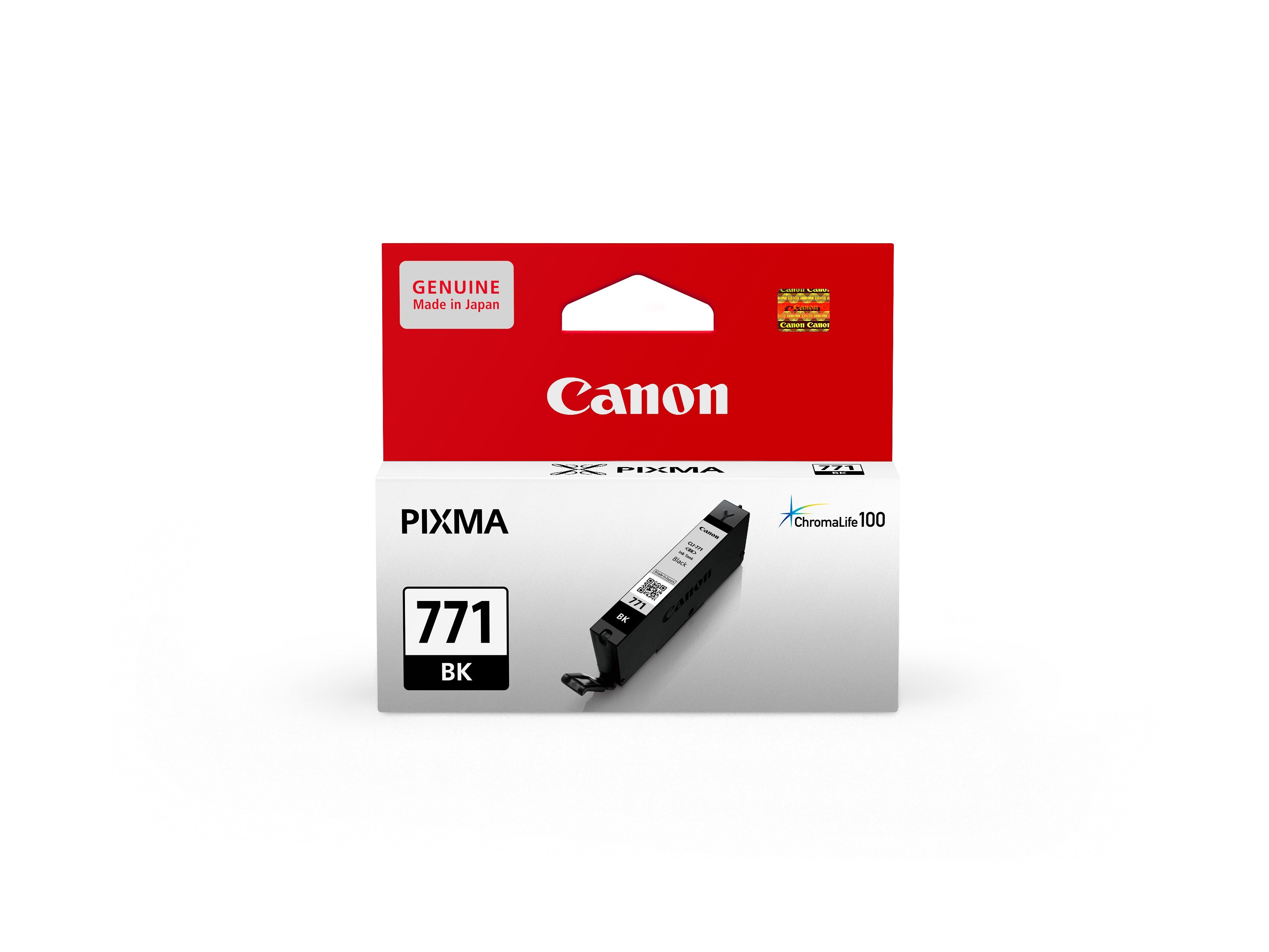 Canon CLI 771 Black Ink Cartridge - High-Quality Replacement for Canon Printers | Perfect for Home, Office & Photo Printing