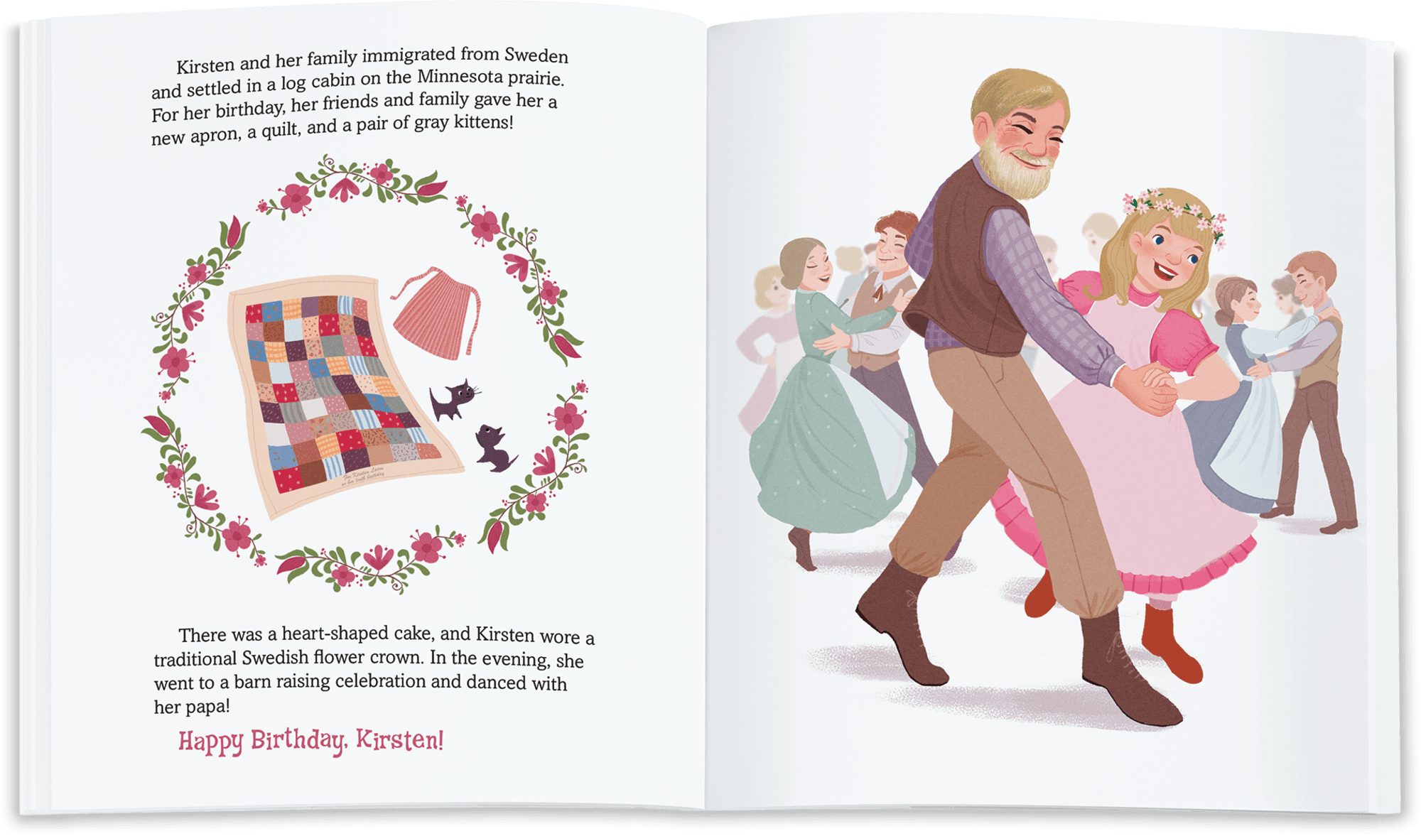 Happy Birthday, American Girl! Little Golden Book - Classic Children's Storybook for Birthday Celebrations, Gift Ideas & American Girl Doll Fans