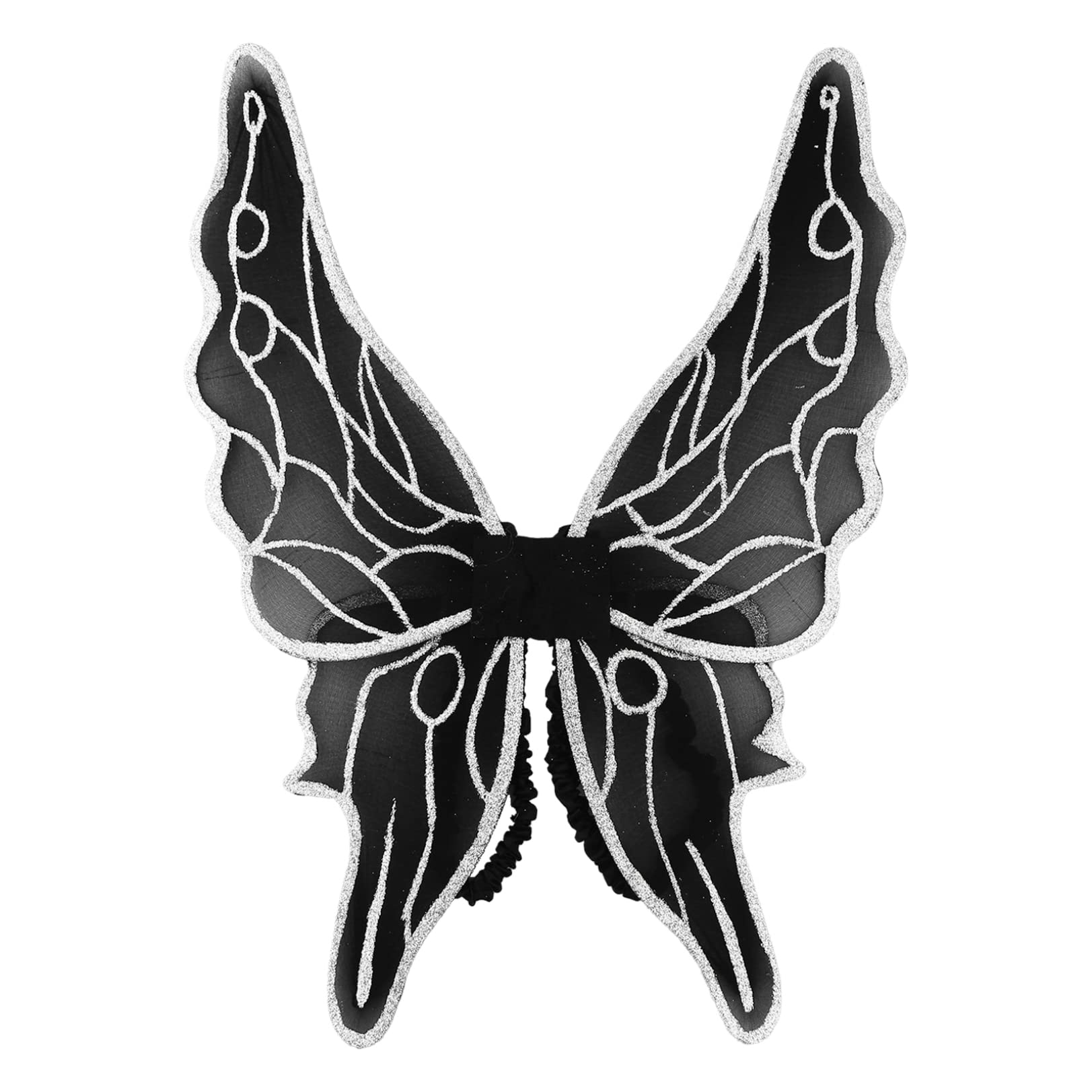 Renvena Girls Fairy Butterfly Wings Princess Costume Set - Kids Dress Up Wings for Halloween, Birthday Party & Fantasy Play - Perfect for Costume Parties, Photo Shoots & Imaginative Play