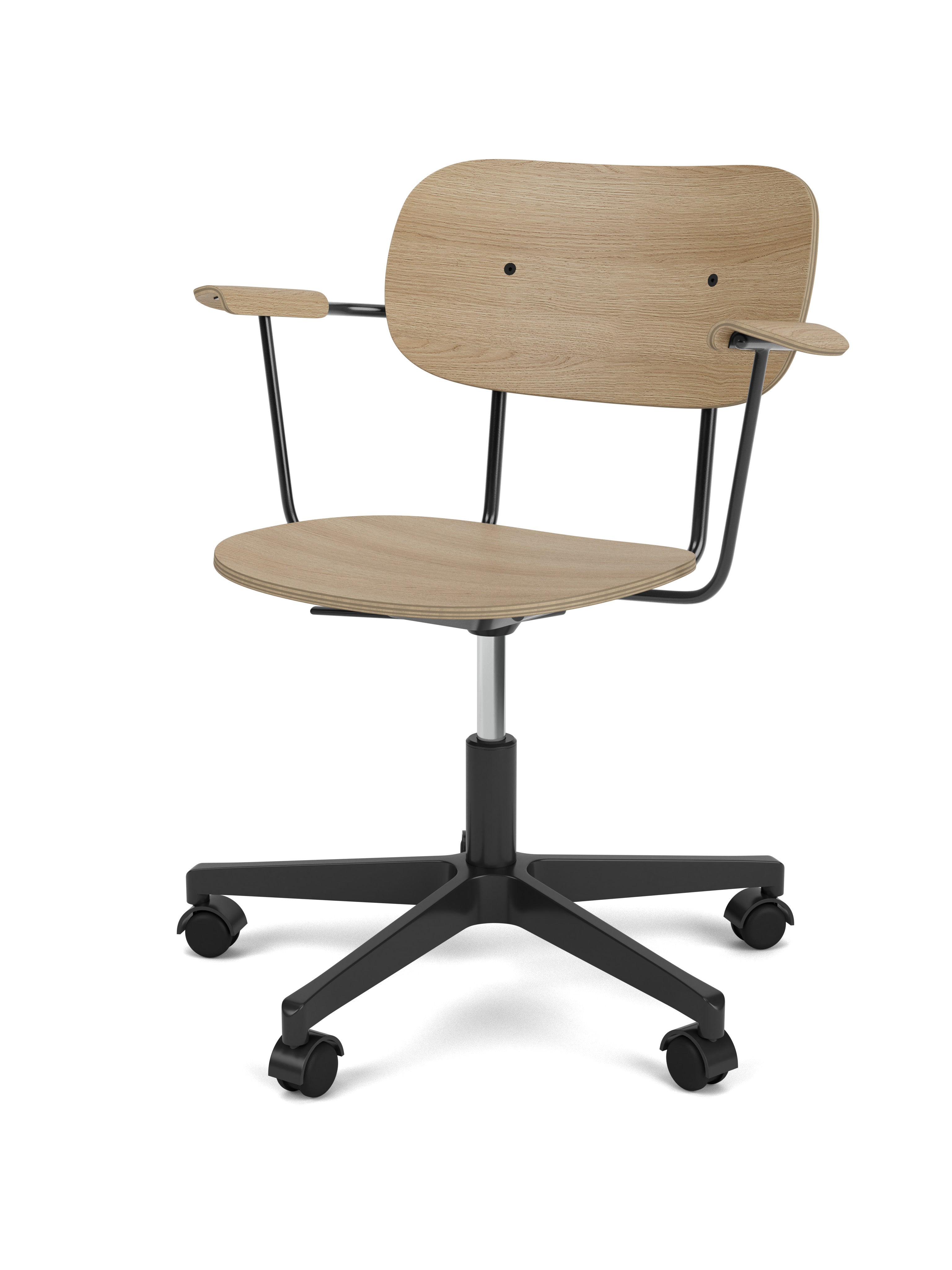 Ergonomic Co Task Chair with Adjustable Armrests - High Back Mesh Office Chair for Comfort & Support - Perfect for Home Office, Study, and Workspaces
