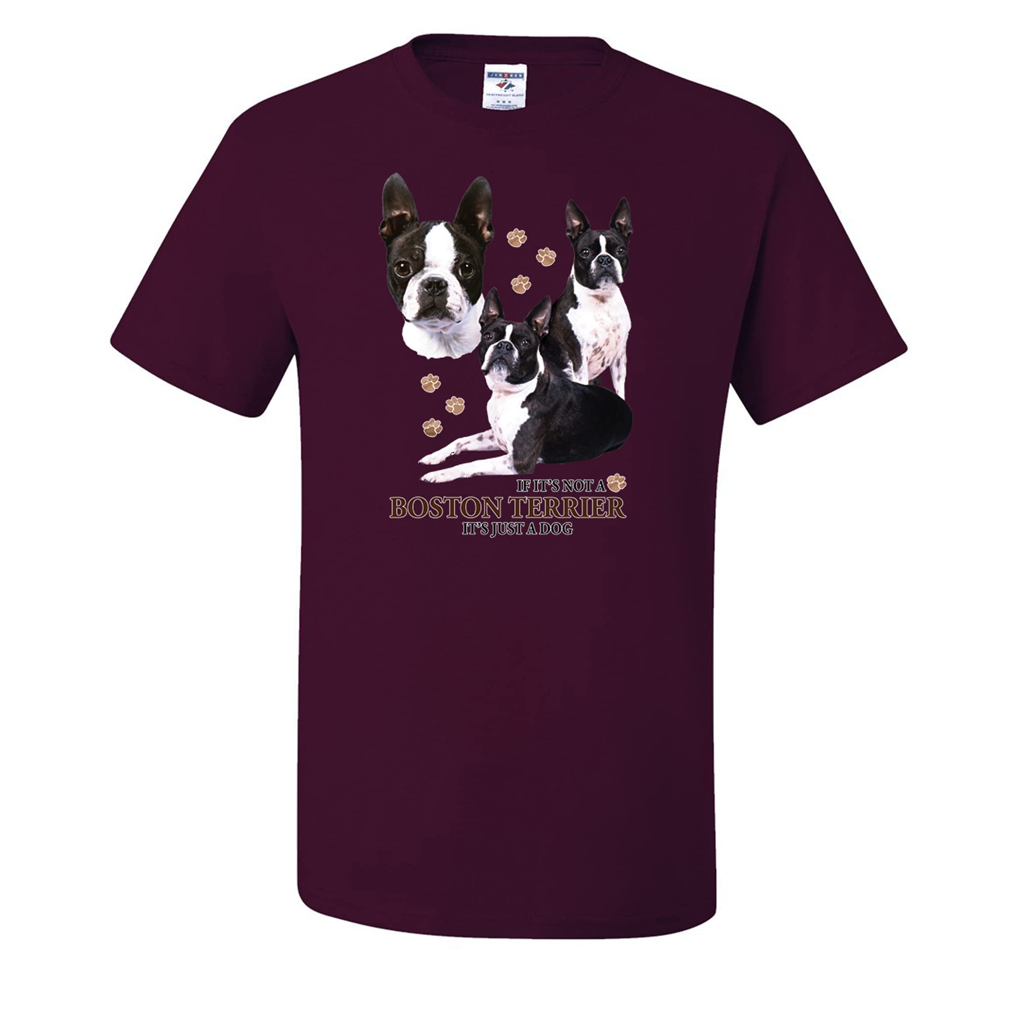 Boston Terrier Graphic T-Shirt for Men - Funny Dog Lover Gift Idea - Perfect for Casual Wear, Dog Parks & Pet Lover Events