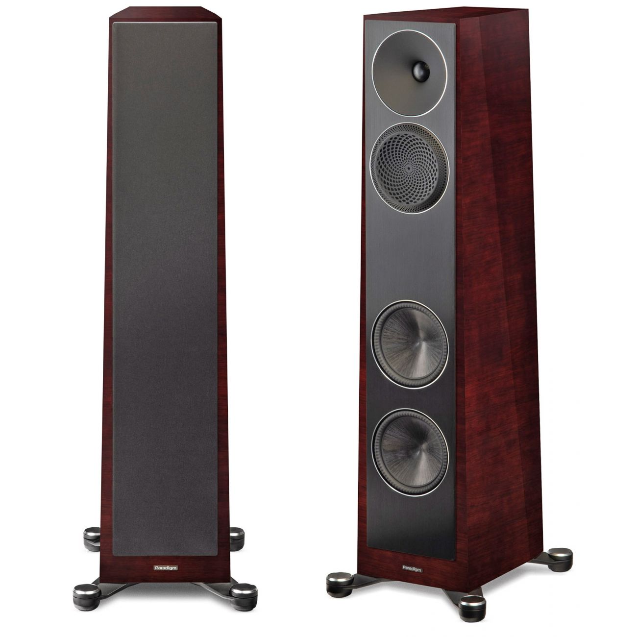 Paradigm Founder 80F High-Performance Floorstanding Speakers - Premium Home Audio for Music & Theater Systems - Perfect for Living Room & Home Theater Setup