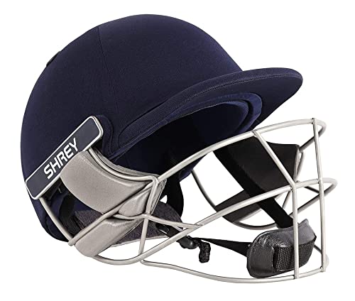 Shrey Pro Guard Air Stainless Steel Cricket Helmet for Men - Lightweight Protective Headgear with Ventilation & Mesh Storage Bag - Perfect for Practice, Matches & Training Sessions