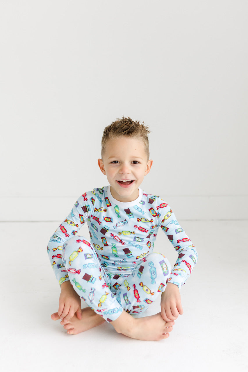 Comic Candy Pajama Set for Women - Soft & Comfortable Sleepwear - Perfect for Lounge, Sleepovers, and Relaxing at Home