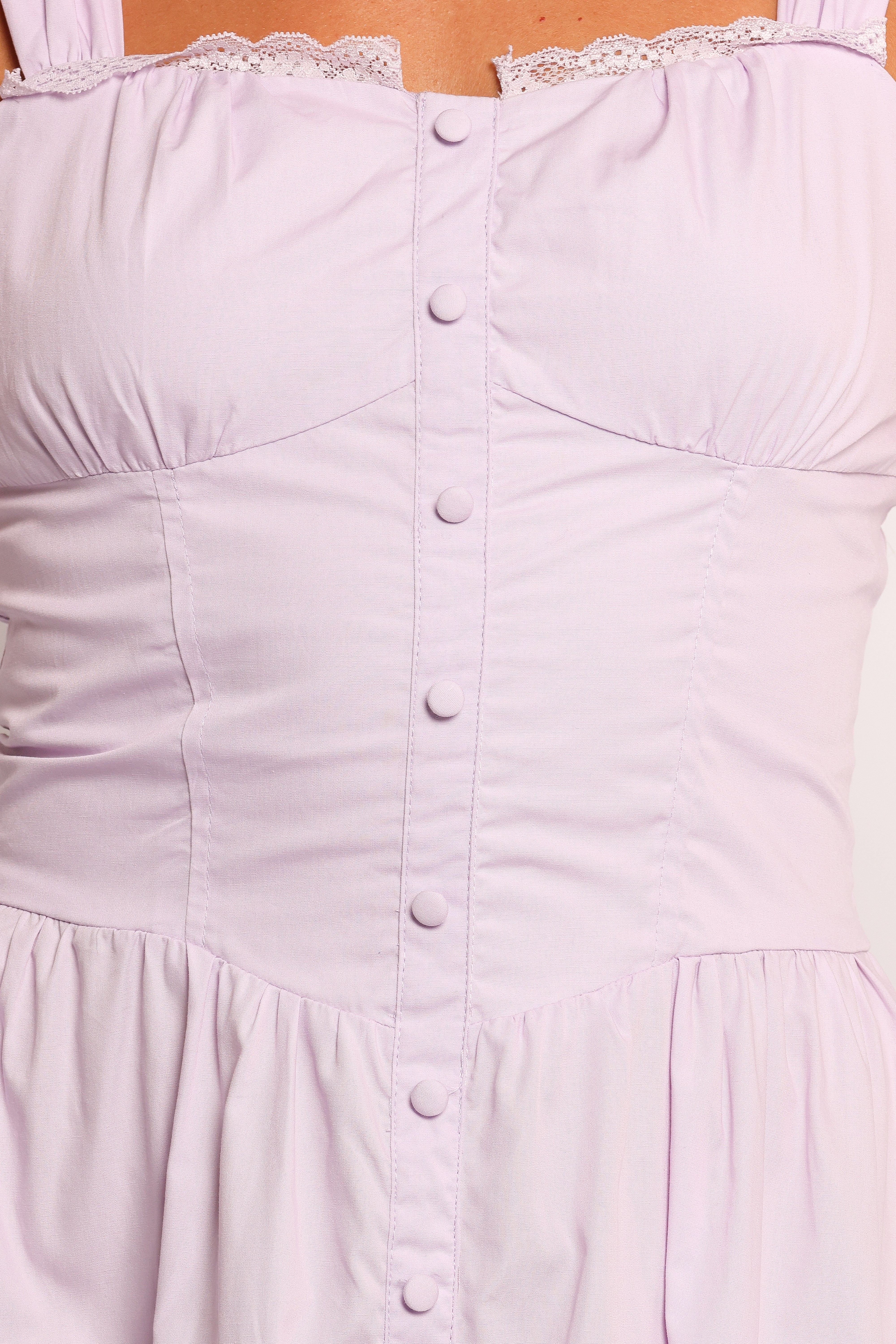 Bellus Maxi Dress for Women - Flowy Long Summer Dress in Lilac | Perfect for Beach, Vacation & Casual Outings