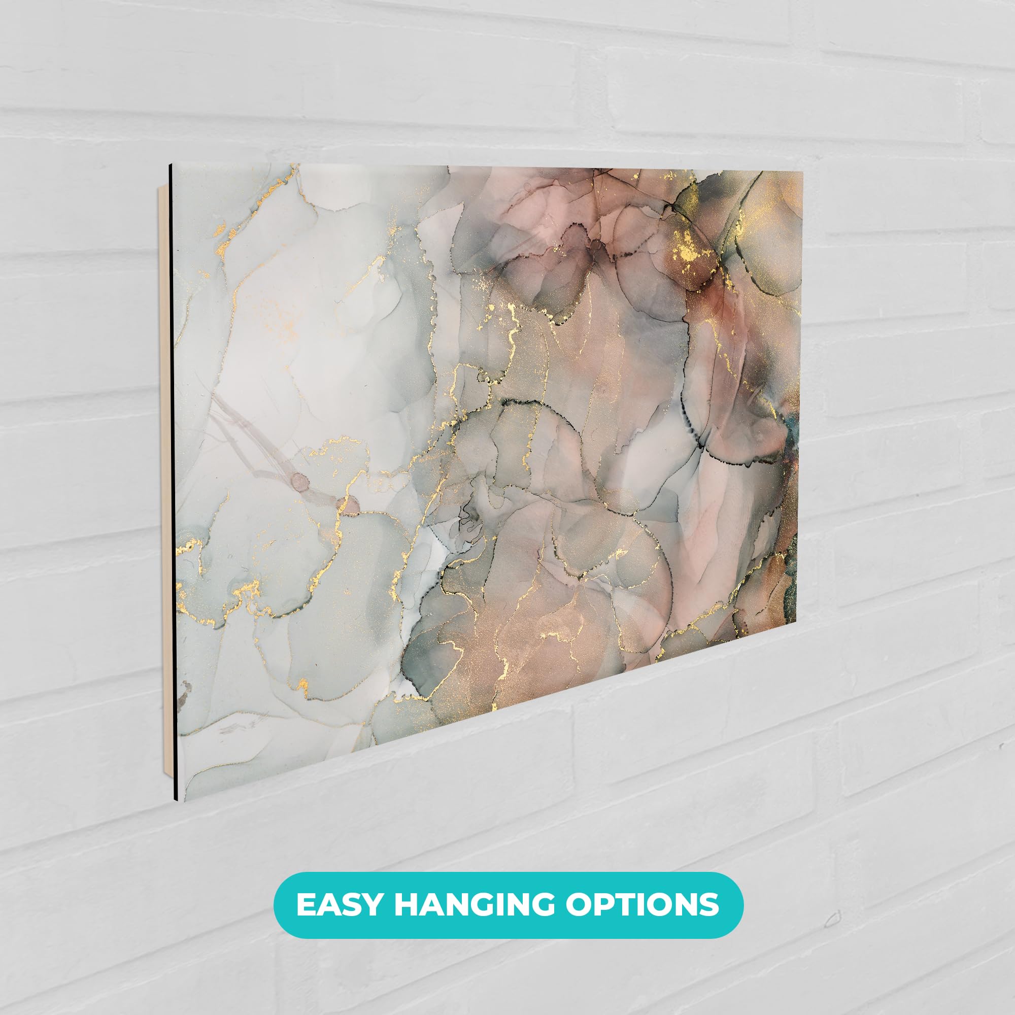 Modern Ocean Themed Acrylic Wall Art for Home Decor - High-Quality Photo Printing, Multiple Sizes (30