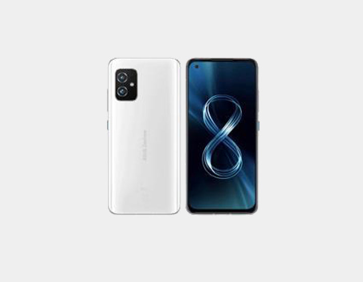 ASUS ZenFone 8 ZS590KS 5G Smartphone - 256GB Storage, 8GB RAM, GSM Unlocked (White) - Compact Flagship Phone for Gaming, Photography & Business Use