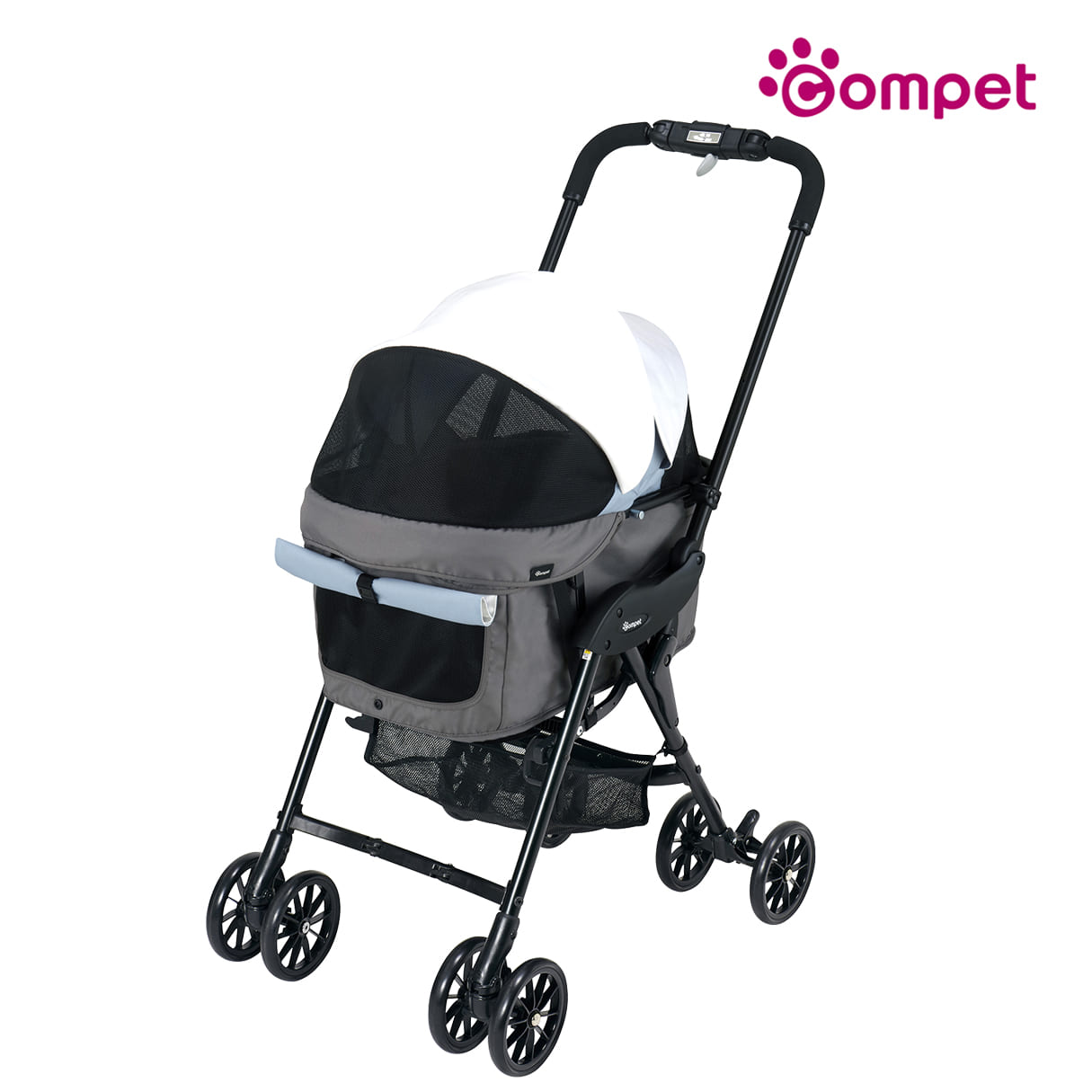 Premium Lightweight Pet Stroller for Small Dogs & Cats - Compact & Foldable Design - Ideal for Travel, Shopping & Outdoor Adventures