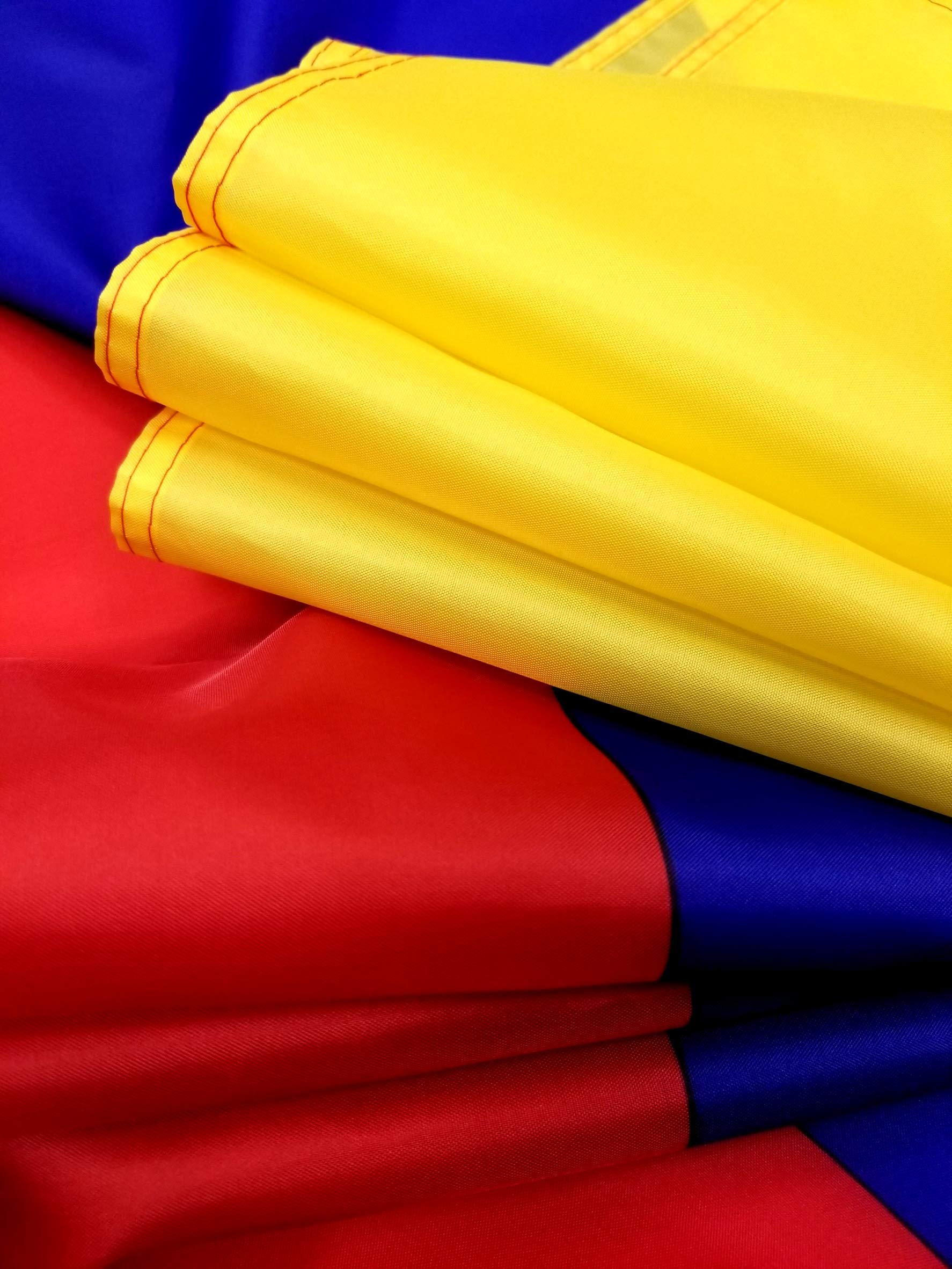 Premium 3x5 Foot Venezuela Flag - 100% Polyester, Double Stitched Edges & Brass Grommets - Durable Venezuelan National Flag for Outdoor, Indoor, Parades & Sporting Events