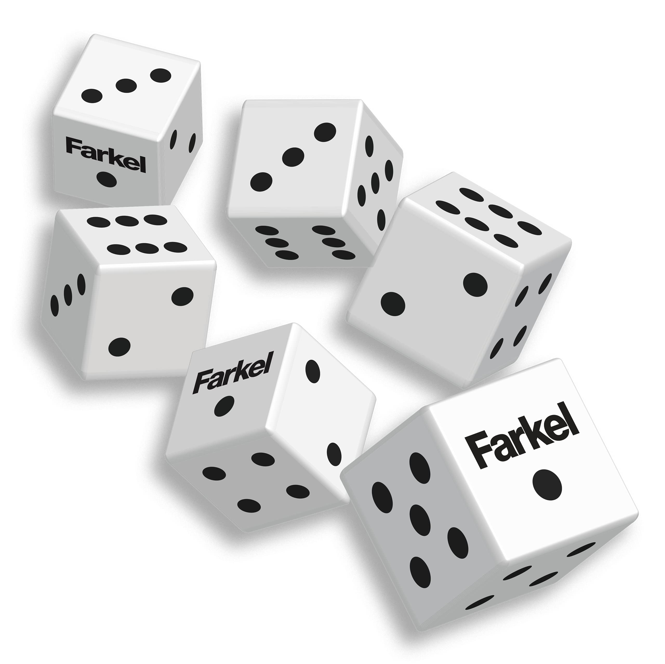 FARKEL Dice Tube - Classic Family Dice Game for Game Nights, 6 Dice & Rules Included, Fun for 2+ Players Ages 8+ | Perfect for Parties, Travel & Family Gatherings