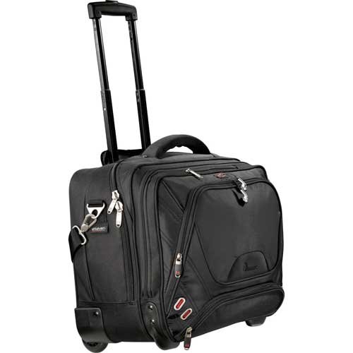 Checkpoint-Friendly 17-Inch Wheeled Laptop Case for MacBook Pro & Large Laptops - TSA Approved Carry-On Computer Bag for Business Travel & Commuting