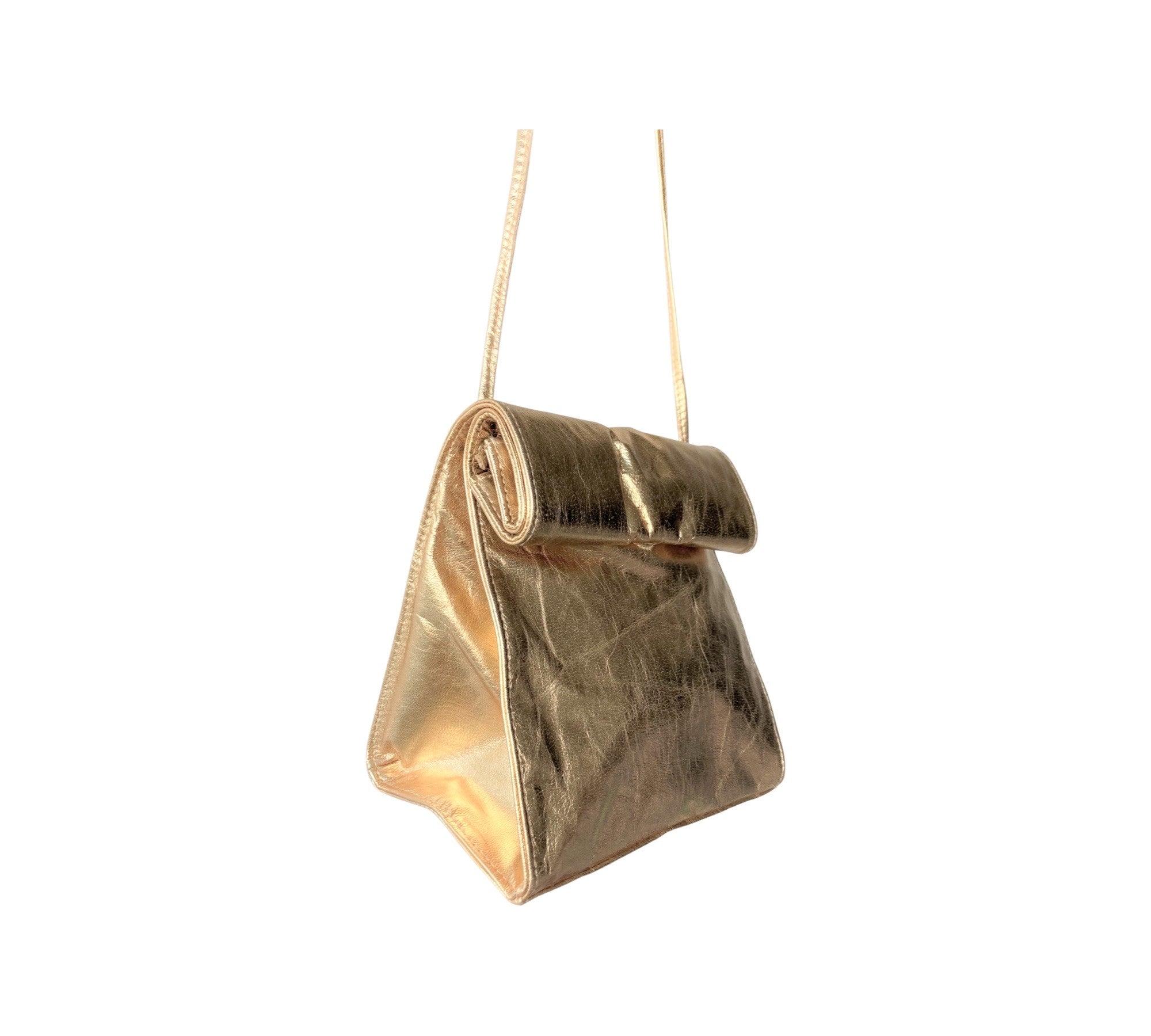 Premium Padron Pepper Bag in Gold - Perfect for Grocery Shopping, Farmers Markets & Kitchen Storage