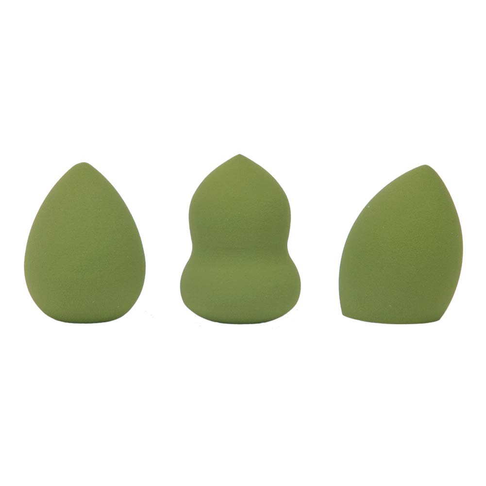 Premium Beauty Blender Sponges Set - 3 Pack Makeup Sponge Blenders for Flawless Foundation & Concealer Application - Ideal for Liquid, Cream & Powder Cosmetics