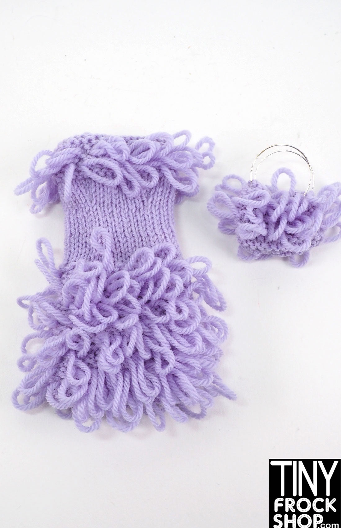 12 Fashion Doll Natalie Dress with Bag by Knits4Dolls - Outfit for 18