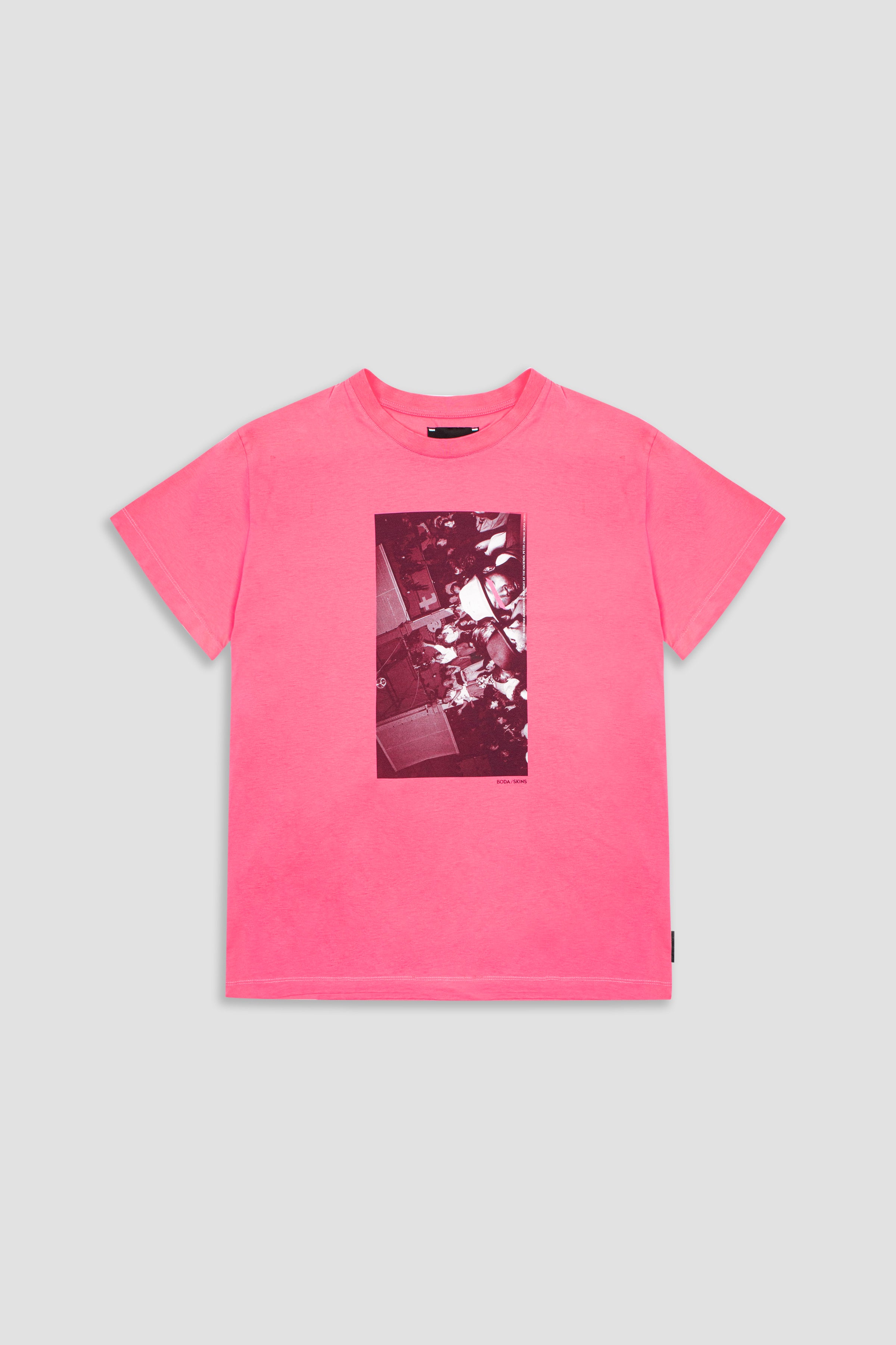 88 Ravers Tee - Washed Acid Pink Vintage Unisex T-Shirt for Music Festivals, Raves & Retro Streetwear