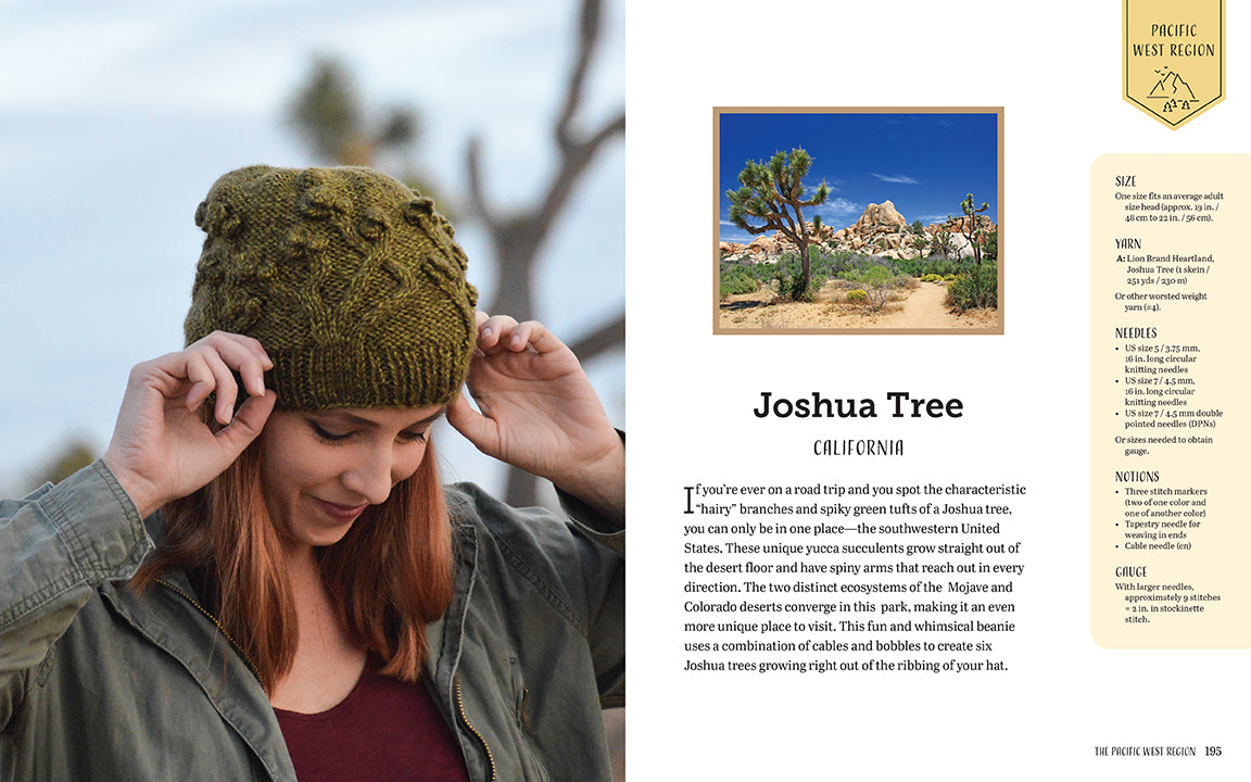 Knitting the National Parks - DIY Knitting Patterns for US National Parks Scenery - Perfect for Knitting Enthusiasts & Home Decor