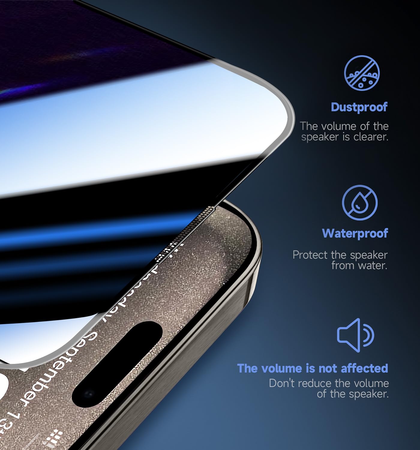 2 Pack iPhone 15 Pro Max 6.7