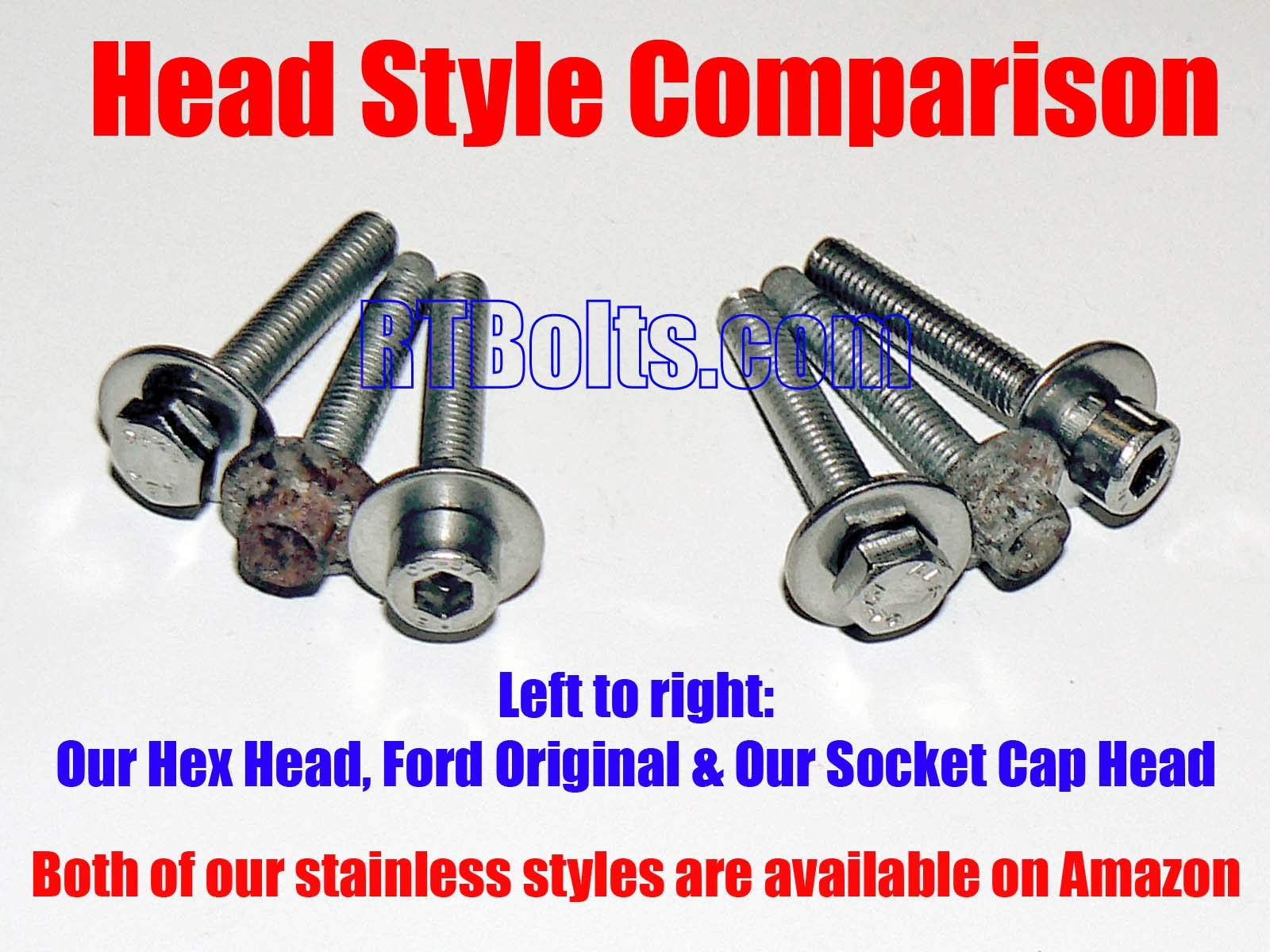 8-Pack Stainless Steel Coil Pack Screws/Bolts for Ford 5.4L & 4.6L Engines - 18-8 Grade Allen Socket Head - Perfect for Ignition System Maintenance & Engine Repair