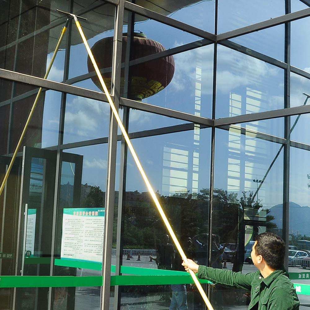Telescopic Window Cleaner Pole - Extendable 1.4m/4.6ft Window Washing Tool for Solar Panels, Photovoltaic, Trucks, Campers, Caravans & Buses - Perfect for Home, Office & Outdoor Window Cleaning