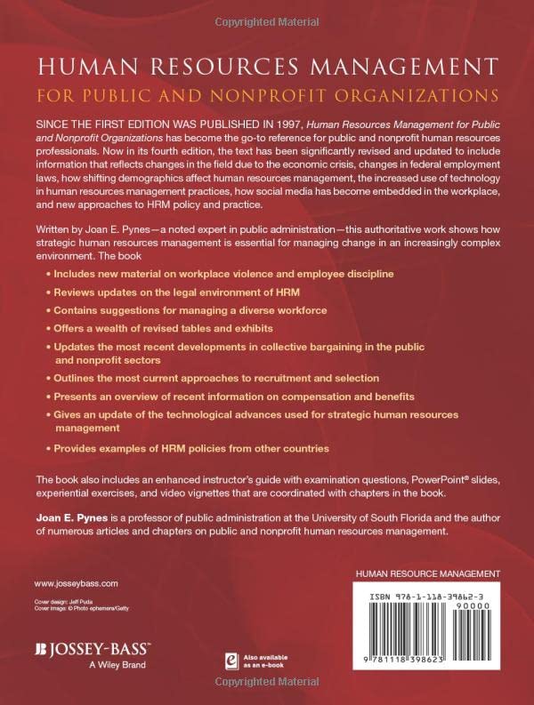 Strategic Human Resources Management for Public & Nonprofit Organizations | HR Guide for Government & NGO Sector | Workforce Planning & Talent Development Solutions
