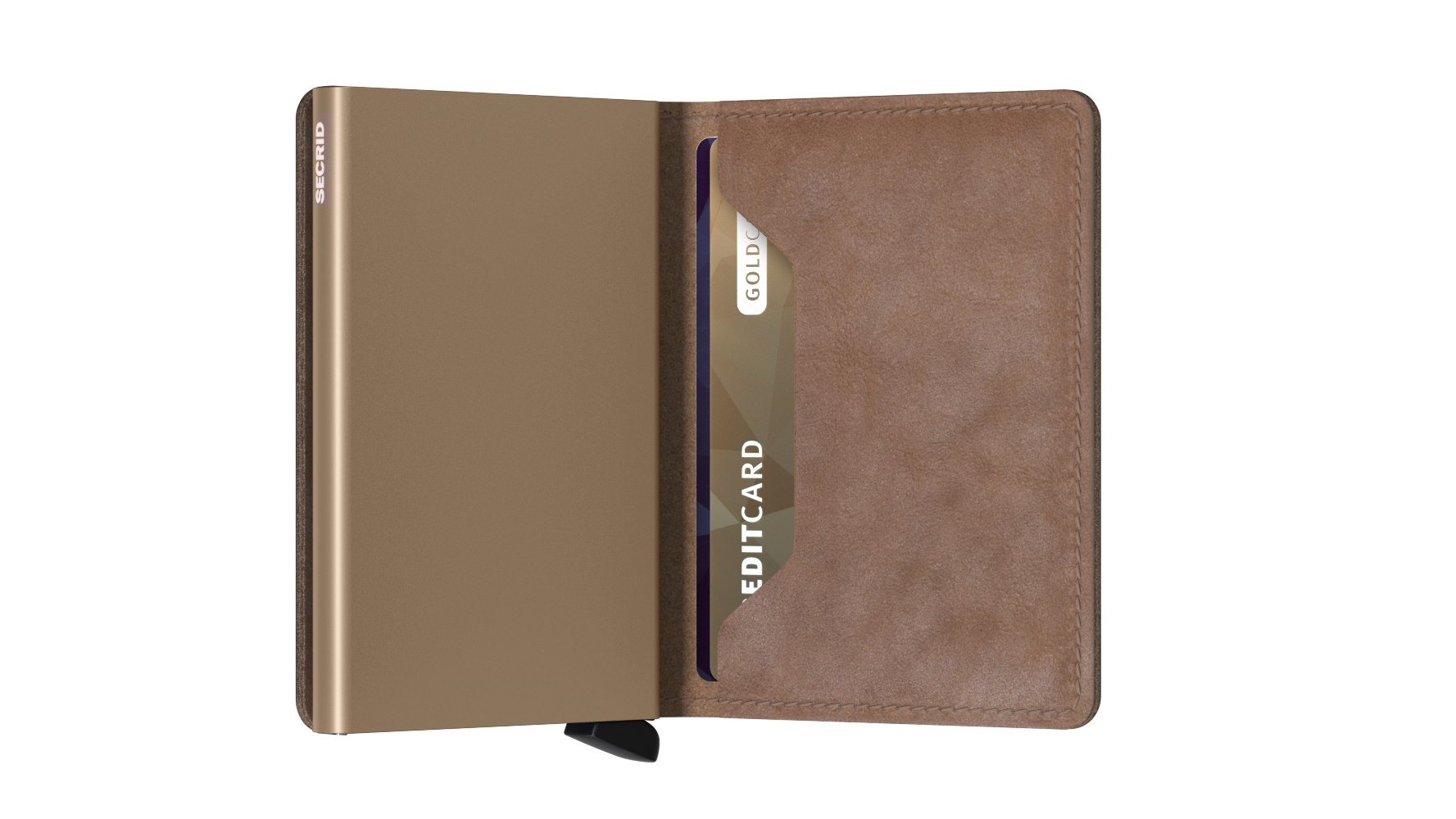 SECRID Slimwallet Vintage - RFID Blocking Leather Wallet for Men & Women | Compact & Stylish Card Holder for Everyday Use, Travel & Business