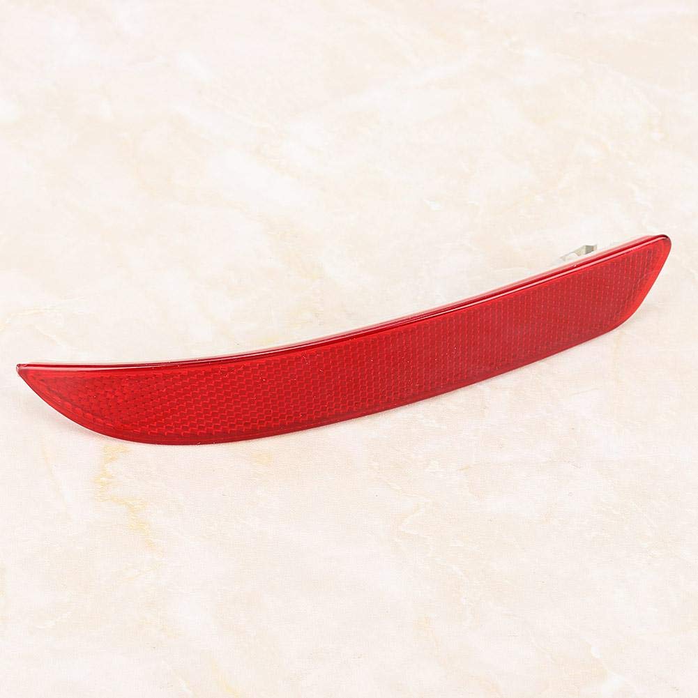BMW 5Xd & E70 X5 Rear Bumper Reflector - Right Passenger Side (2007-2013 Models) - OEM Part #63217158949 / 63217158950 - Red Safety Light Accessory for Night Visibility & Enhanced Vehicle Style