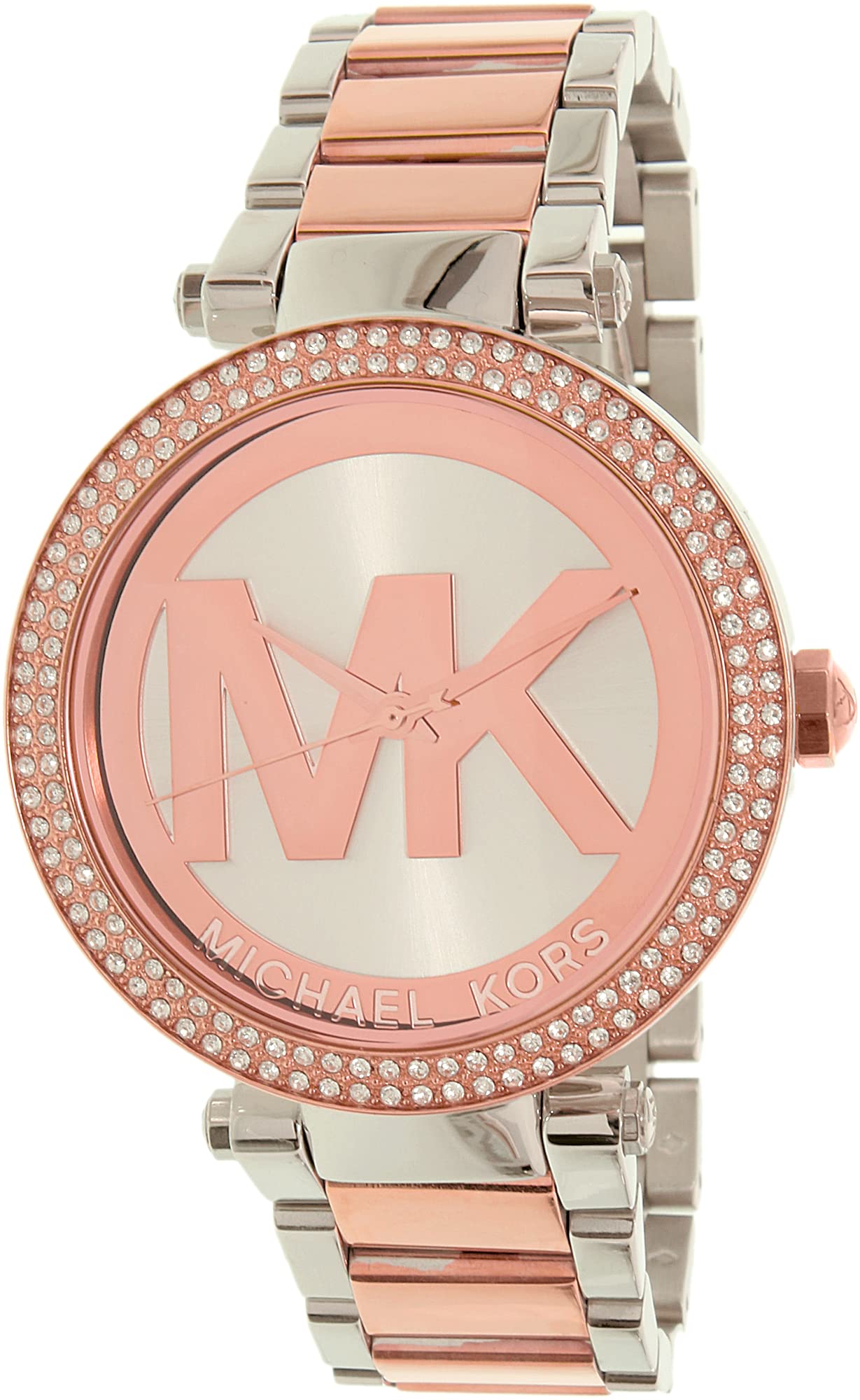Michael Kors Parker MK6314 Women's Two-Tone Stainless Steel Watch - Elegant & Stylish for Work, Parties & Everyday Wear