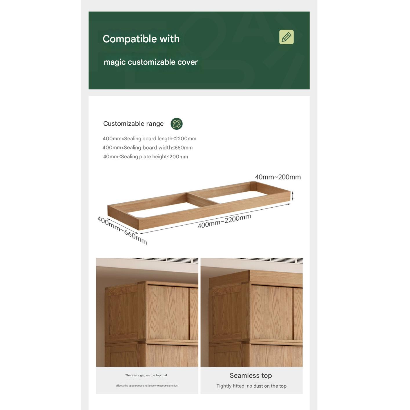 Solid Oak Wood Modern Wardrobe with Ample Storage - Perfect for Bedroom, Living Room, and Office Organization