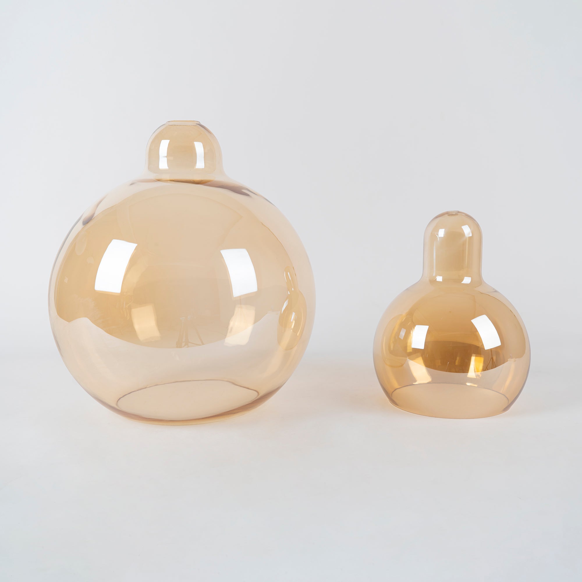 Chiswick Glass Pendant Light - Modern Hanging Ceiling Lamp for Kitchen Island, Dining Room & Bedroom Lighting