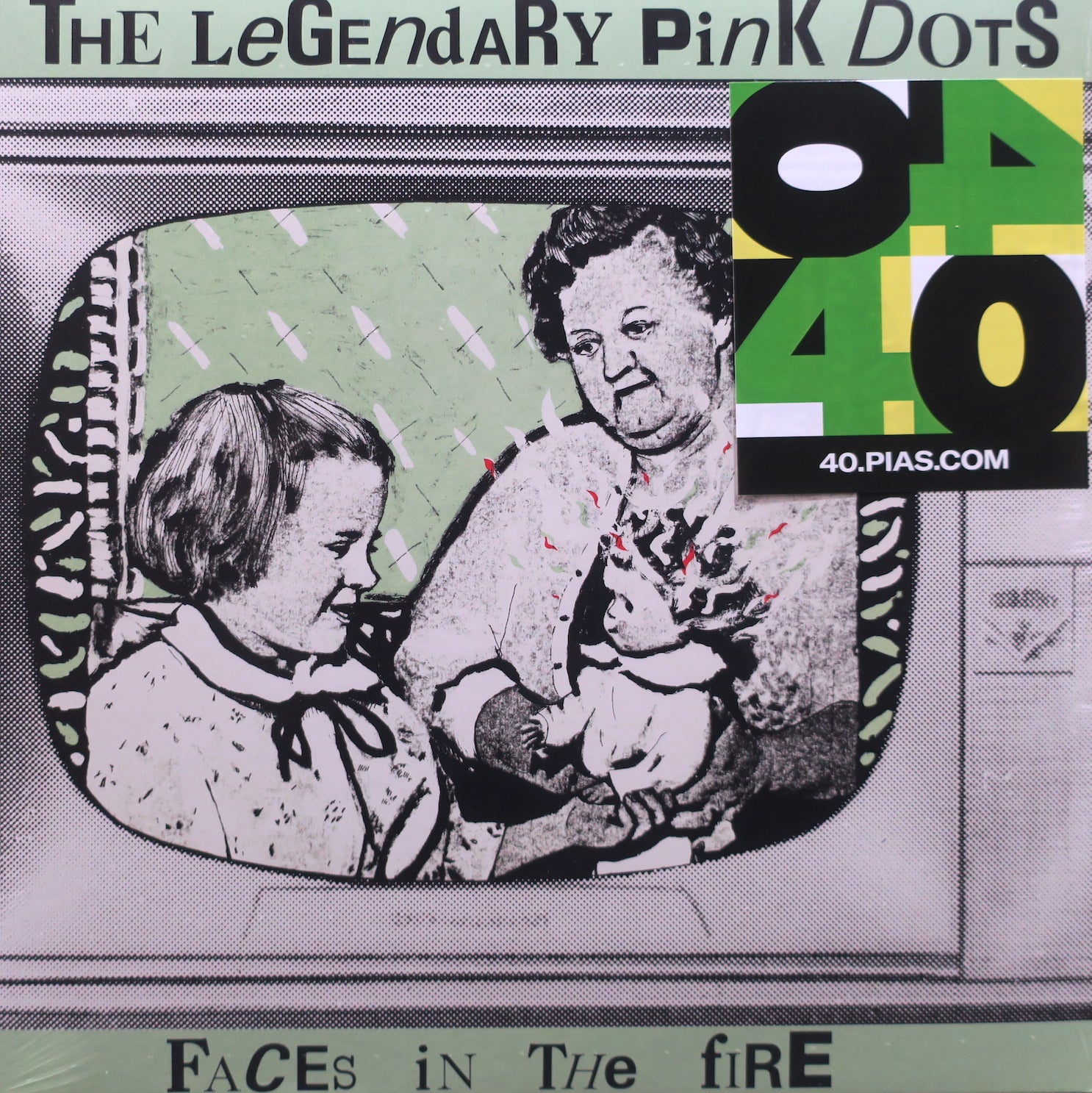 LEGENDARY PINK DOTS 'Faces In The Fire' Vinyl LP Record (1984 Experimental Synth Pop Music) - Perfect for Vintage Music Collectors & Synth Pop Enthusiasts