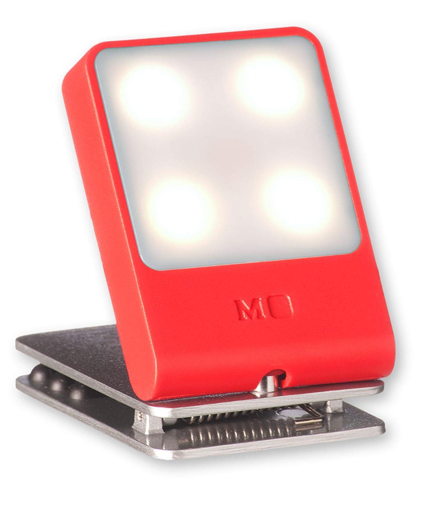 Moleskine Journey Travel Book Light - Scarlet Red LED Reading Light for Notebooks, Journals & Books | Perfect for Travel, Bedtime Reading & Study