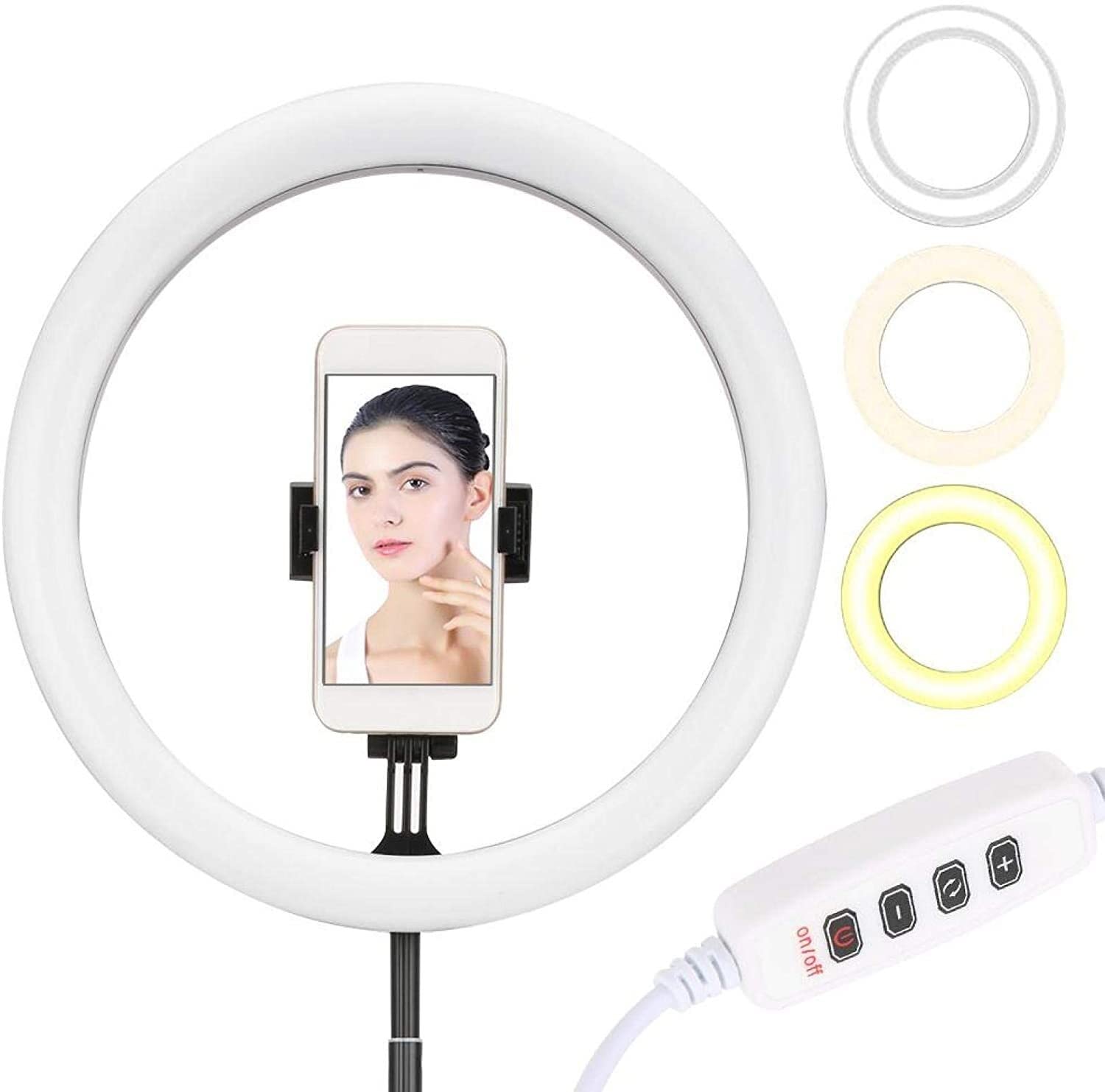 EPANO Foldable Ring Light with Phone Holder - 10