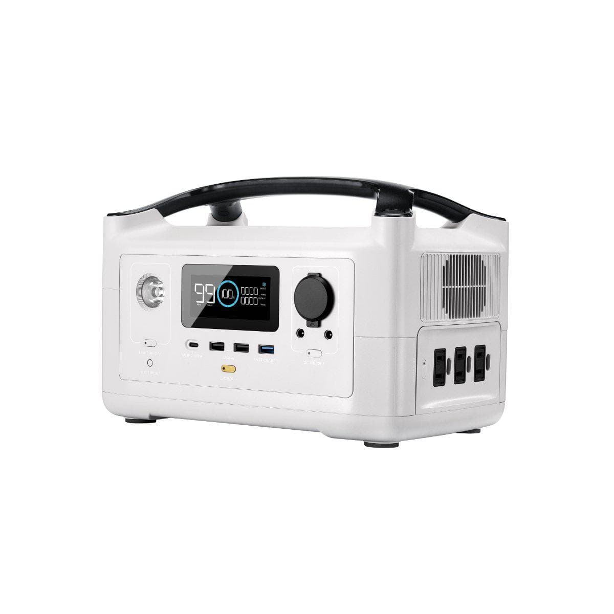 EcoFlow RIVER Plus Portable Power Station 500W | Solar Generator for Camping, Emergencies & Outdoor Adventures | Fast Charging & Lightweight Backup Battery for Home, RV & Off-Grid Use