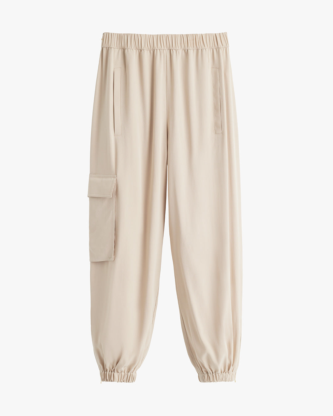 Washable Silk Utility Pants for Women - Comfortable & Stylish Lounge Pants for Home, Travel & Yoga