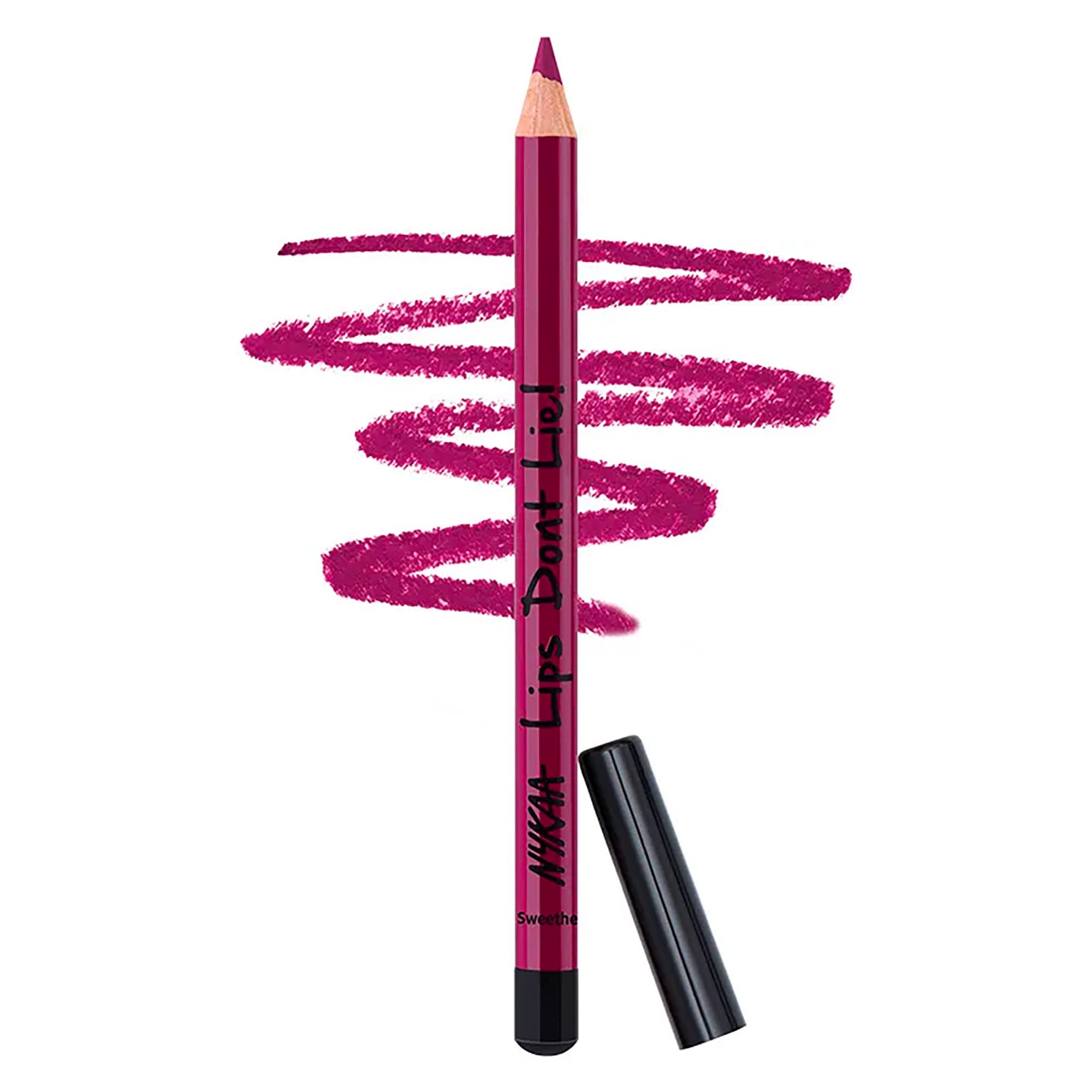 Nykaa Lips Don't Lie Line and Fill Lip Liner - Sweetheart Pink 06 | Creamy Matte Finish, Long-Lasting Waterproof Lip Pencil | Perfect for Everyday Wear, Date Night & Special Occasions