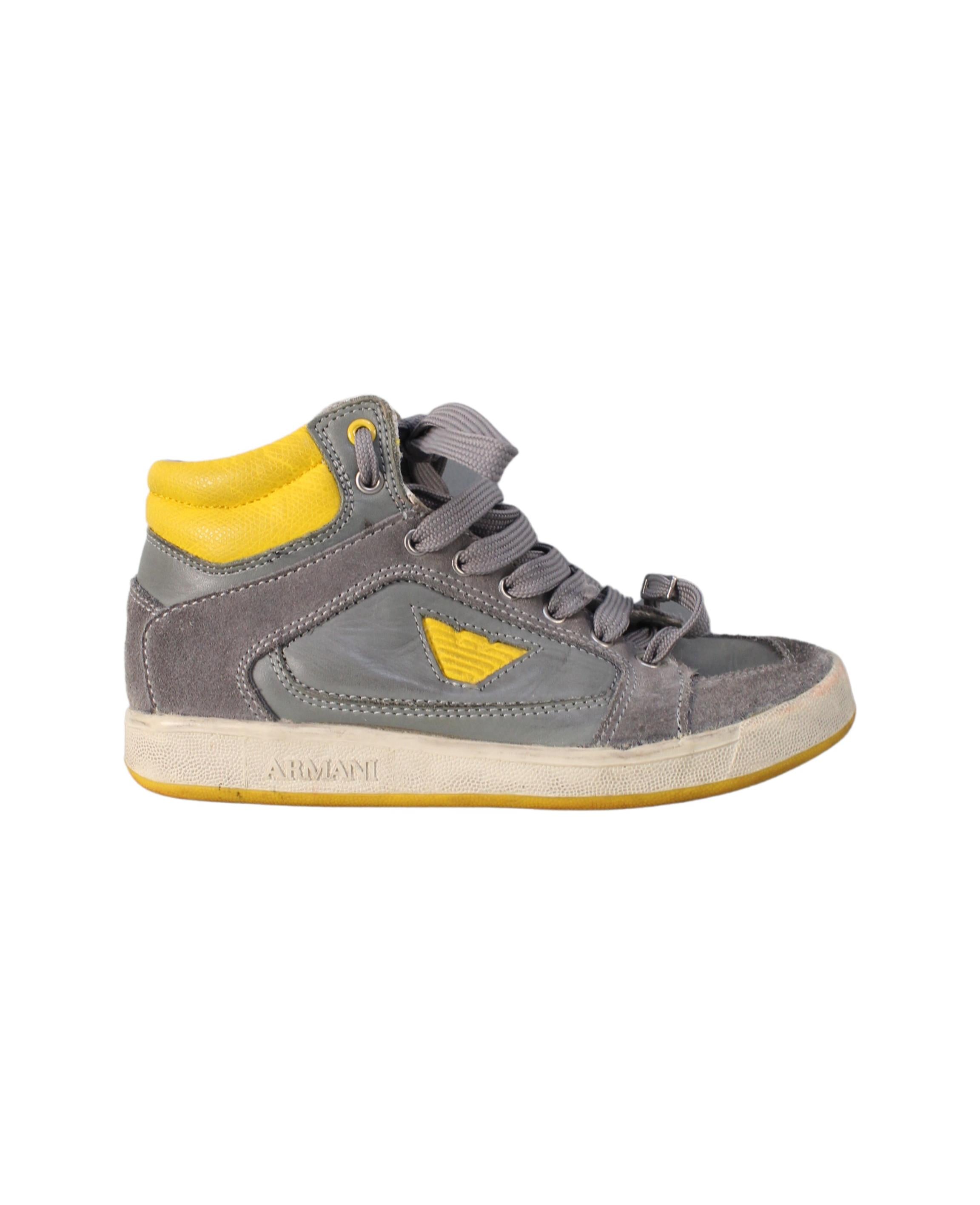 Armani Sneakers for Boys Size 7Y (EU 32) - Stylish Kids' Casual Shoes for School, Play & Everyday Wear