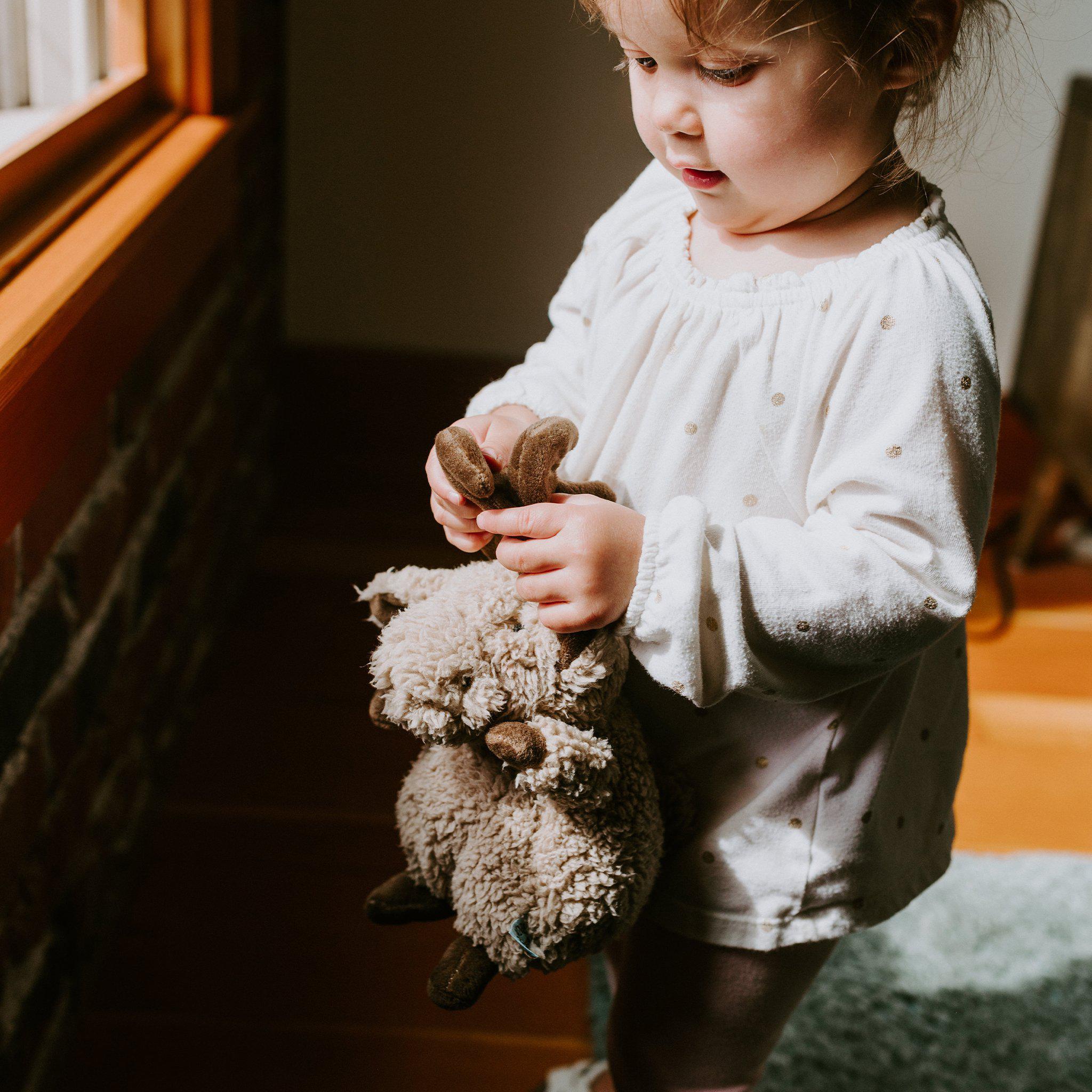 Wee Bruce the Moose Plush Toy - Soft & Cuddly Stuffed Animal for Kids, Perfect for Bedtime, Playtime & Gifts | Adorable Nursery Decor & Travel Companion