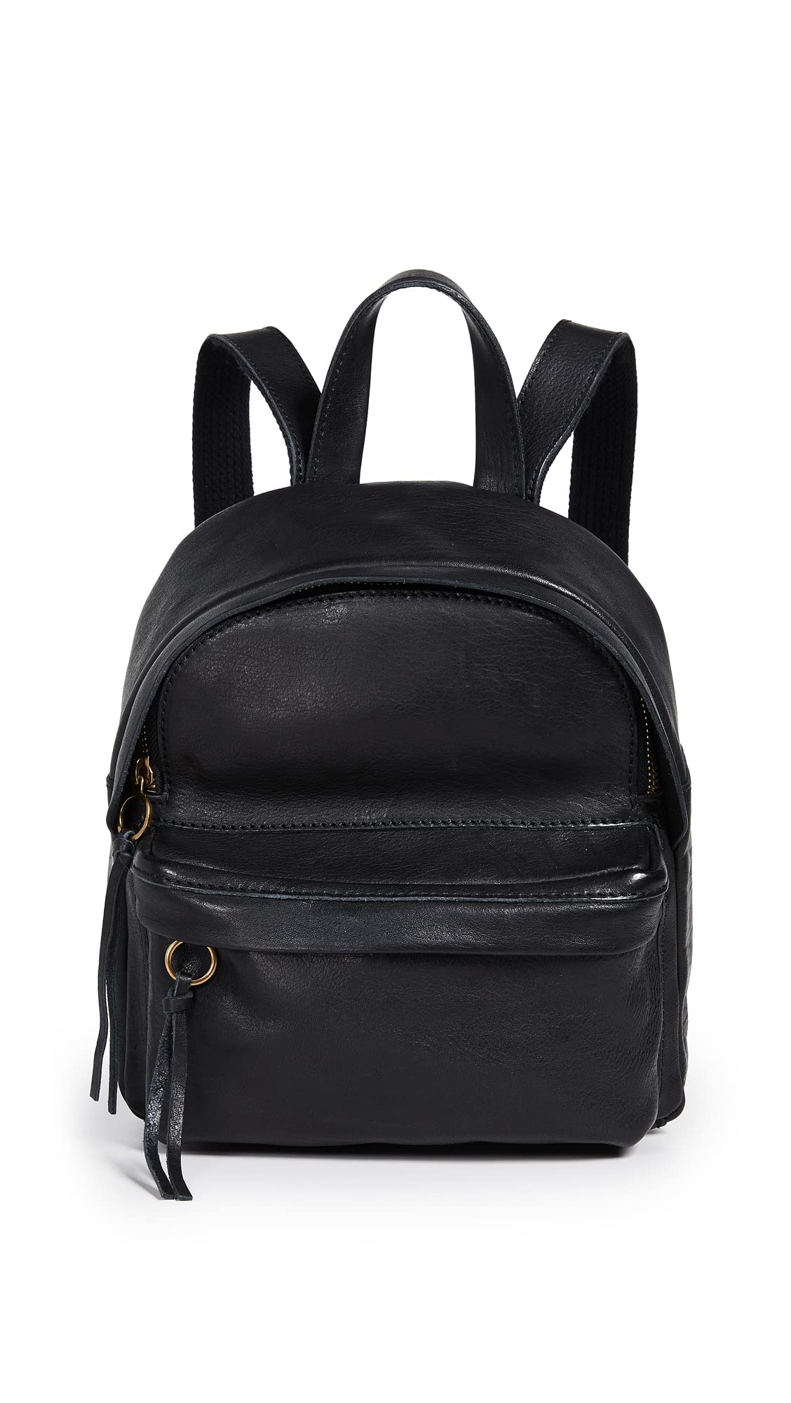 Madewell Women's Mini Lorimer Backpack - True Black, One Size - Stylish & Compact Daypack for Work, Travel & Everyday Use