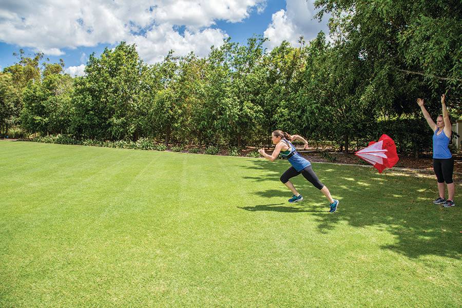 HART Speed Chutes - High Performance Agility Training Parachute for Sprinters & Athletes | Perfect for Track Workouts, Football Drills & Speed Training