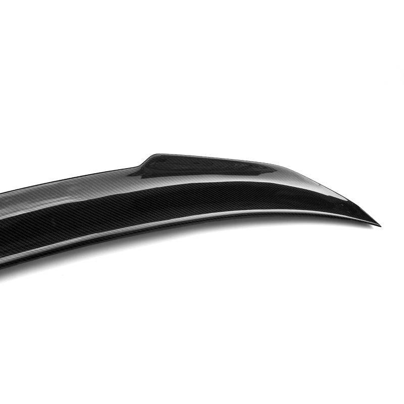 2014-2020 BMW 4 Series Coupe F32 Carbon Fiber Rear Spoiler Lip Wing - PSM Style Body Kit for Enhanced Aerodynamics & Sporty Look - Perfect for Car Enthusiasts & Street Racing