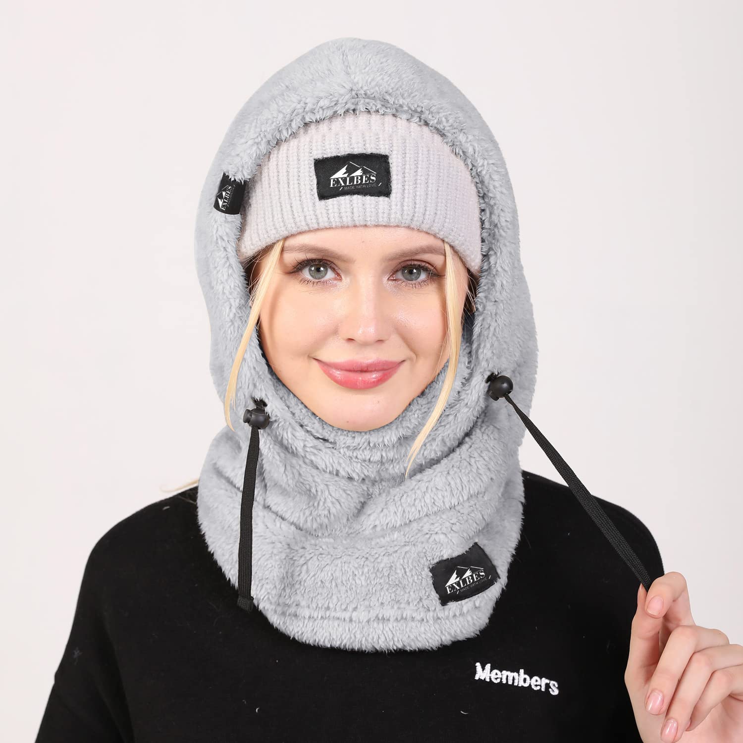 Windproof Fleece Balaclava Face Mask for Men & Women - Warm Winter Ski Mask for Cold Weather - Perfect for Skiing, Snowboarding, Motorcycling & Outdoor Activities