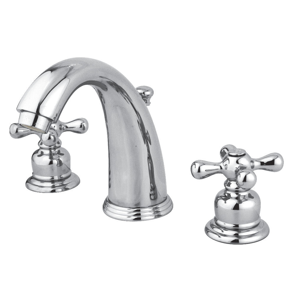 Kingston Brass GKB981AX Widespread Bathroom Faucet - 8 Inch Centers, Oil Rubbed Bronze Finish, High Arc Spout - Perfect for Modern Bathroom Vanities and Powder Rooms