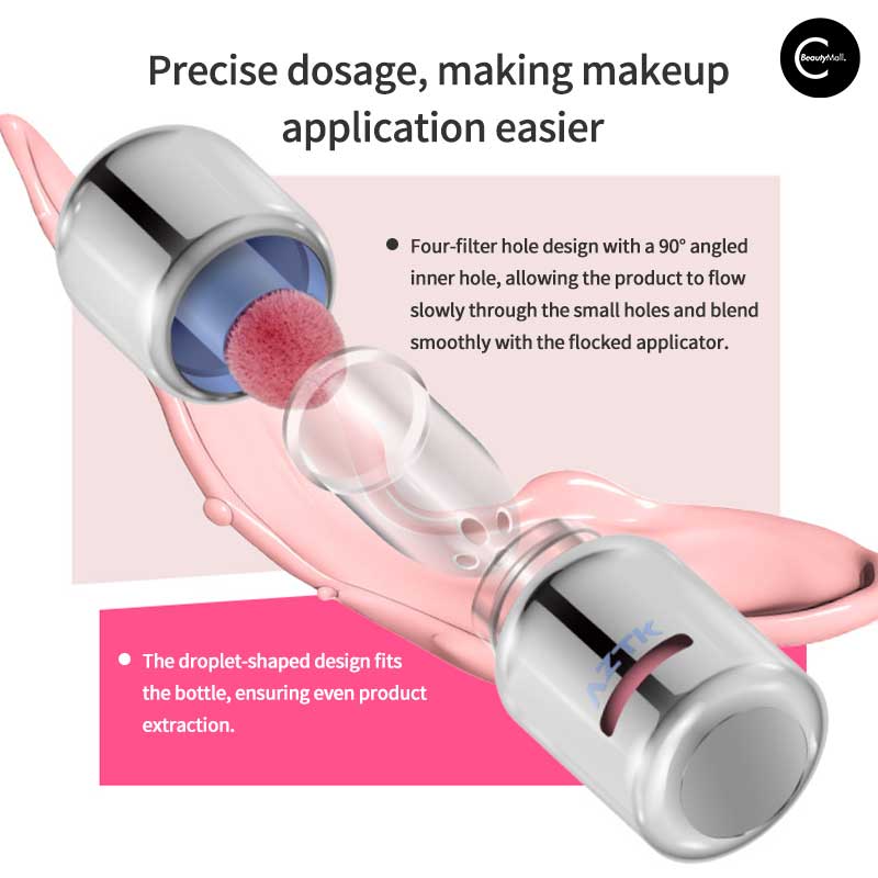 AZTK JELLO COLOR Liquid Blush - Water-Based Cheek Tint for Natural Flush | Vegan & Cruelty-Free Makeup | Perfect for Everyday Wear & Special Occasions
