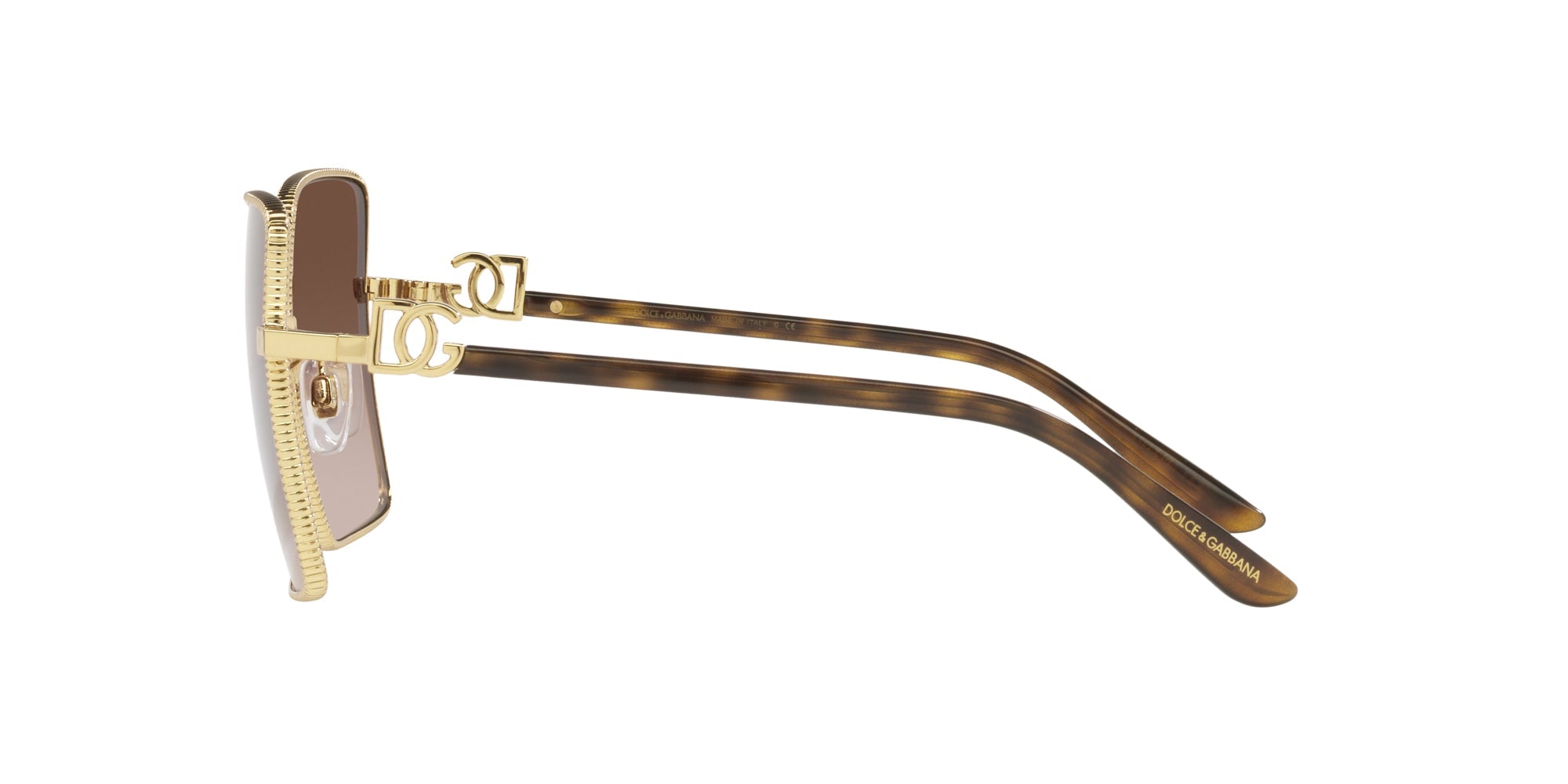 Dolce&Gabbana DG2279 Sunglasses - Luxury Polarized UV Protection Aviator Sunglasses for Men & Women | Perfect for Driving, Beach & Outdoor Activities