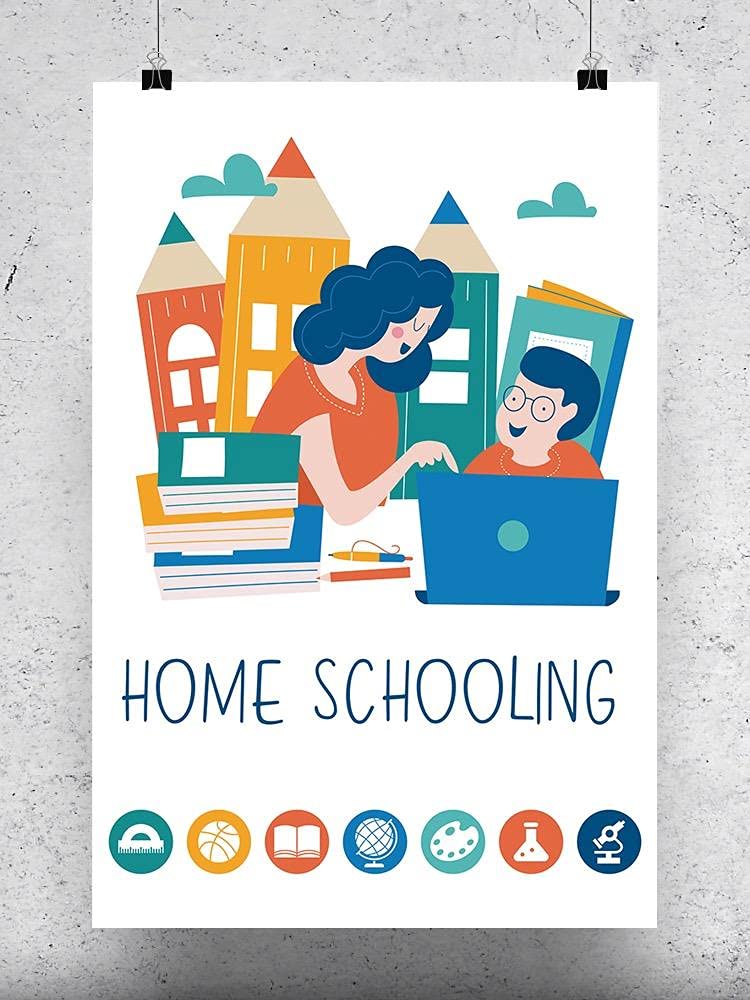 Educational Posters for Homeschooling - Classroom Decor & Learning Aids for Kids | Perfect for Home School Rooms & Study Areas