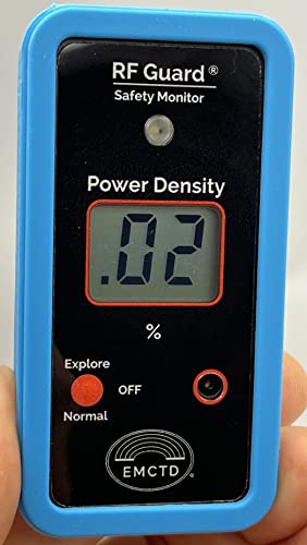 RF Guard® Radiation Safety Monitor - EMF & RF Detector for Home, Office & Travel | Personal Protection from 5G, WiFi & Cell Phone Radiation | Ideal for Parents, Kids & Health-Conscious Users