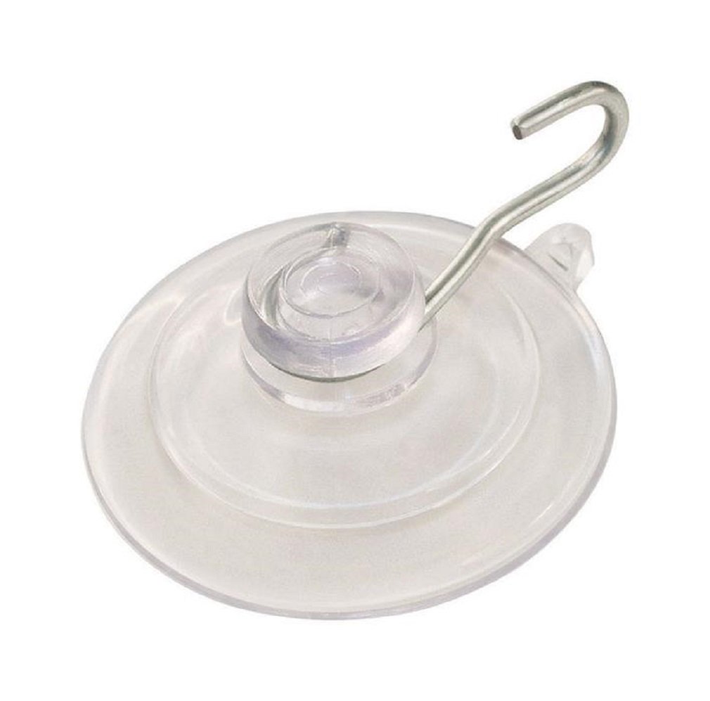 Hillman Suction Cup Hooks - Medium, 701478 - for Bathroom & Kitchen