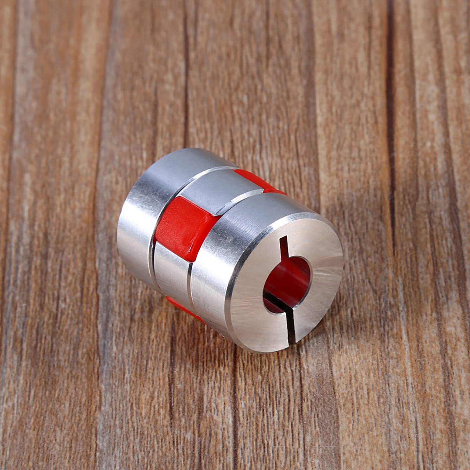 ANRKOYU 10mm x 6.35mm Flexible Shaft Coupler for Stepper Motor & CNC Machine - High Precision Plum Coupling for 3D Printer, DIY Encoder Connector | Perfect for Robotics, Automation & CNC Projects
