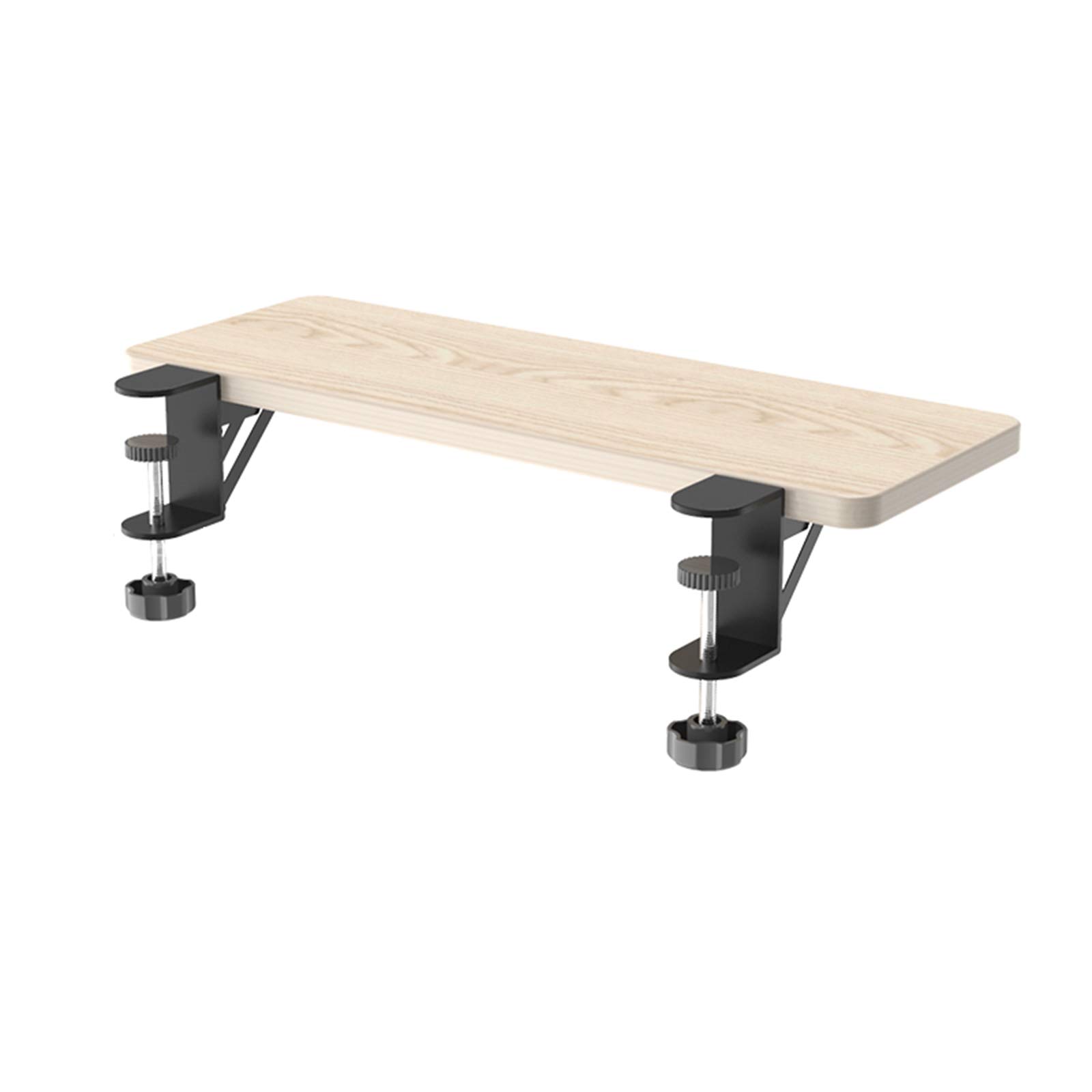 Ergonomic Keyboard Tray with Adjustable Slide - Under Desk Clamp-On Keyboard Drawer for Computer, Laptop & Office Workstation - Perfect for Home Office, Gaming & Workspace Comfort